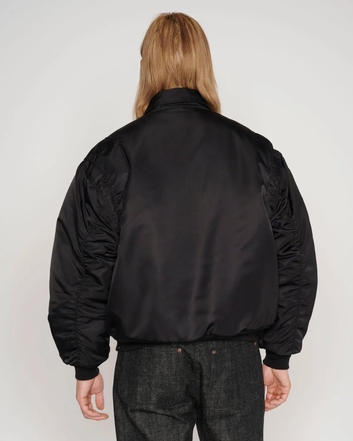 3D Flight Jacket - Black