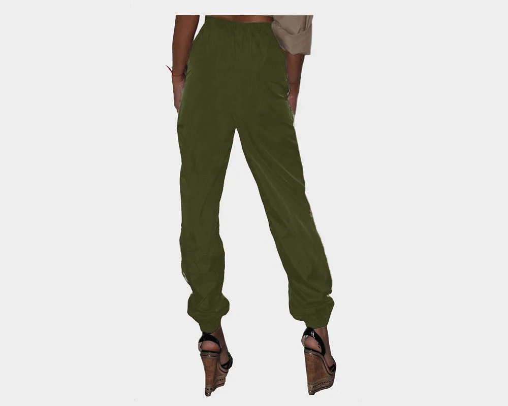 64 Cargo Green Weekender Pants - The Cape Town