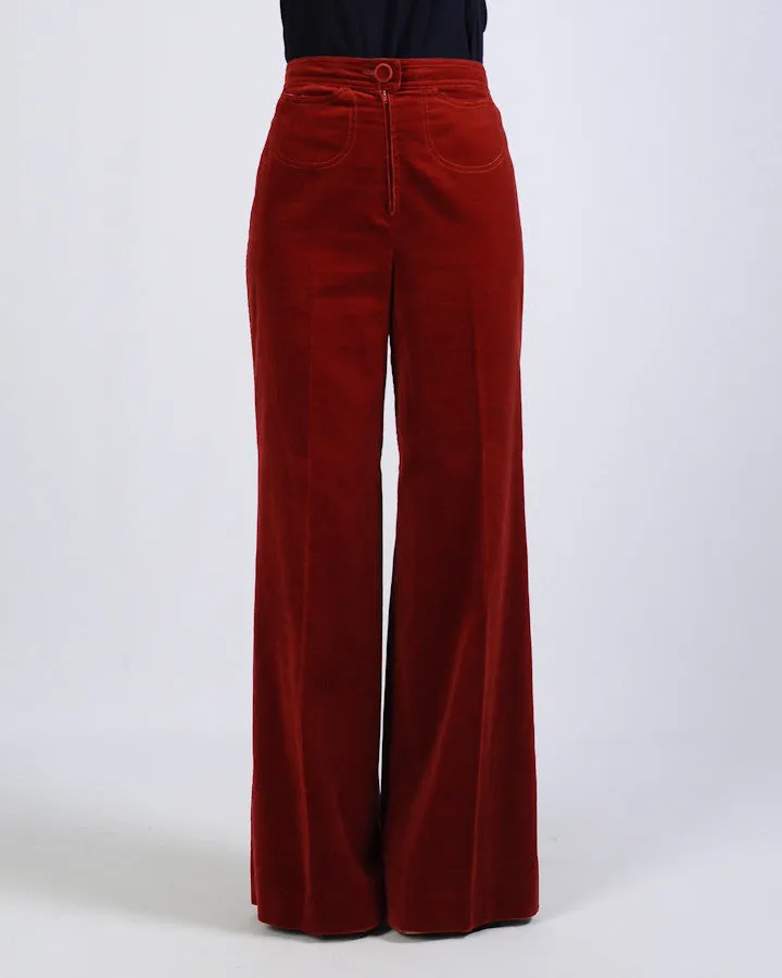 70s Velveteen Bell Bottoms   Jacket