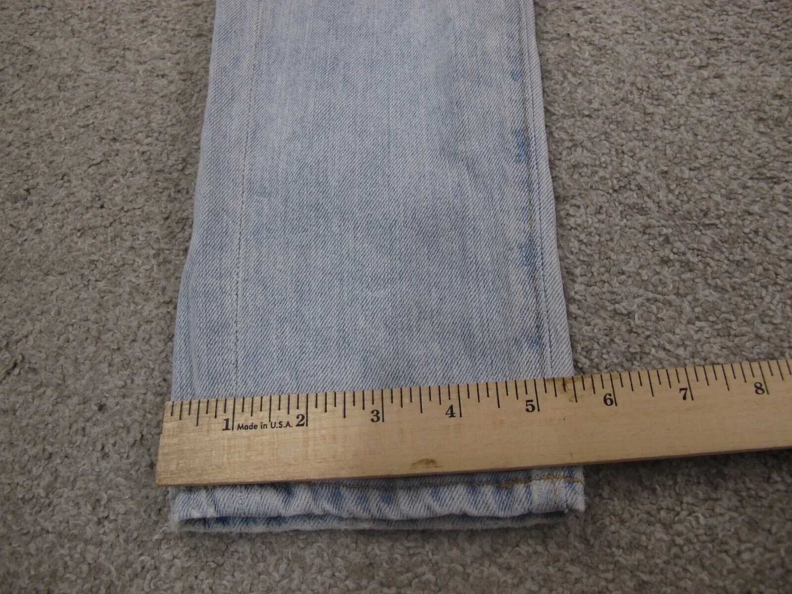 Abercrombie & Fitch Womens Jeans Skinny Leg Distressed Denim Blue Size W24