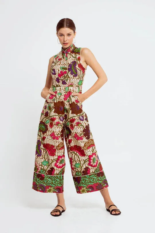 ASA CHEONGSAM JUMPSUIT