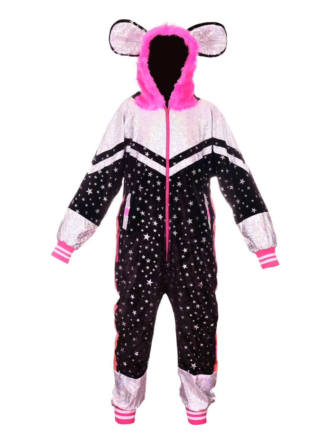 Astral Panda | Ultimate Disco Animal Onesie | Unisex