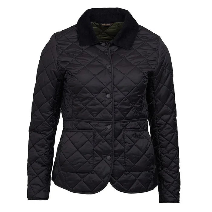 Barbour Women Deveron Quilted Jacket |LQU1012BK91| Black BK91