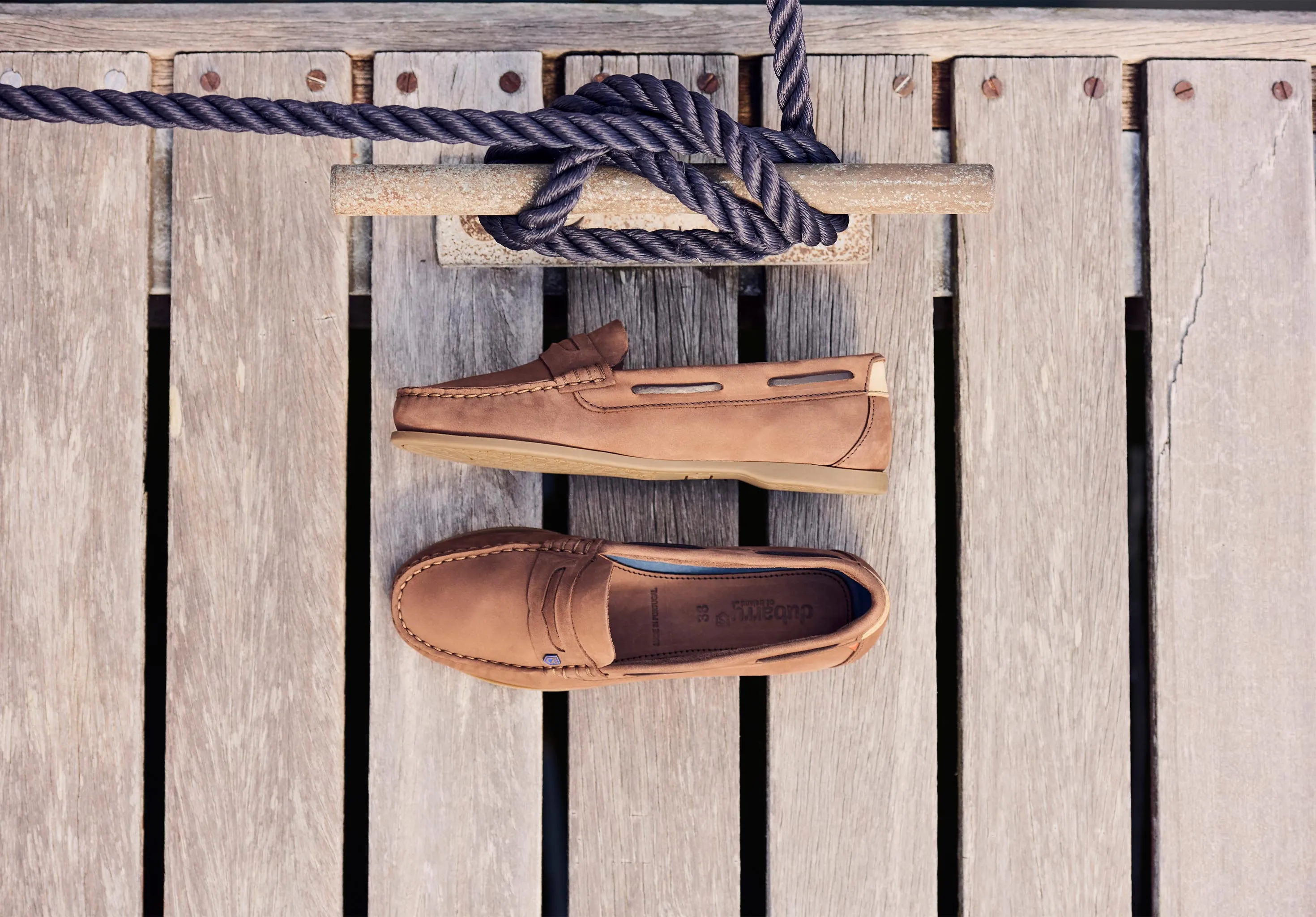 Belize Deck Shoe - Cafe