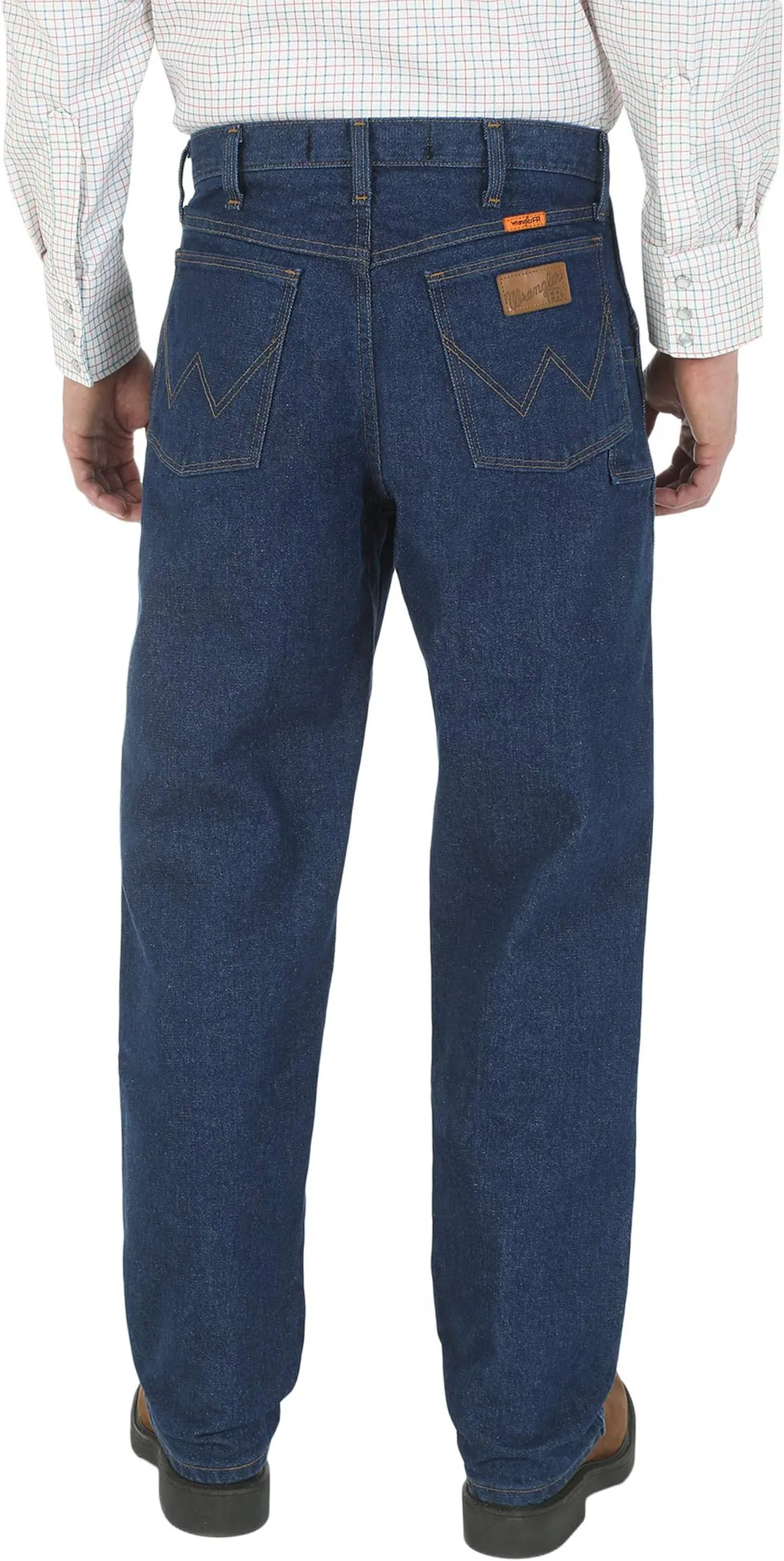 Big & Tall Flame Resistant Relaxed Fit Cowboy Cut Jeans Wrangler, Prewash