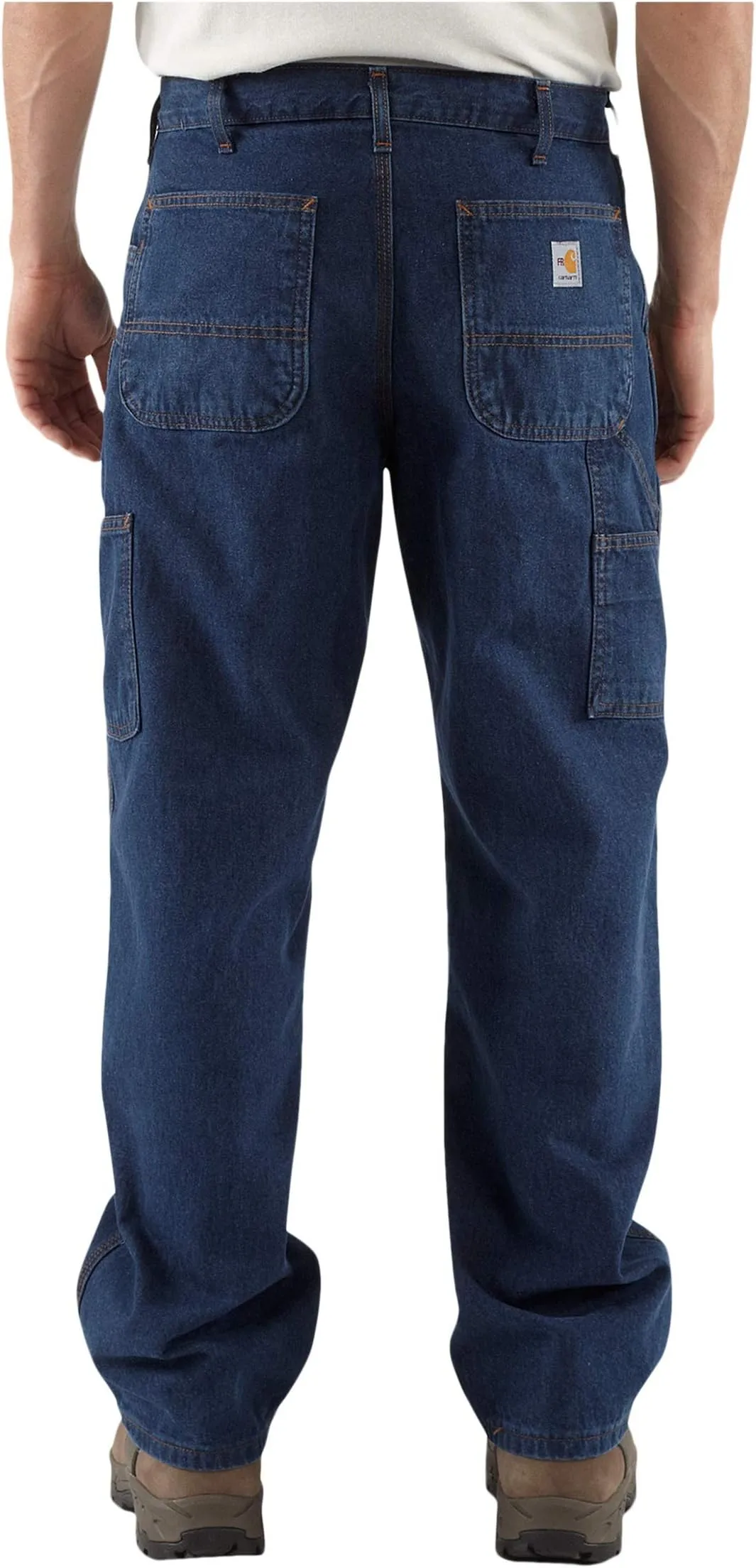 Big & Tall Flame-Resistant Signature Denim Dungarees Carhartt Jeans, Denim