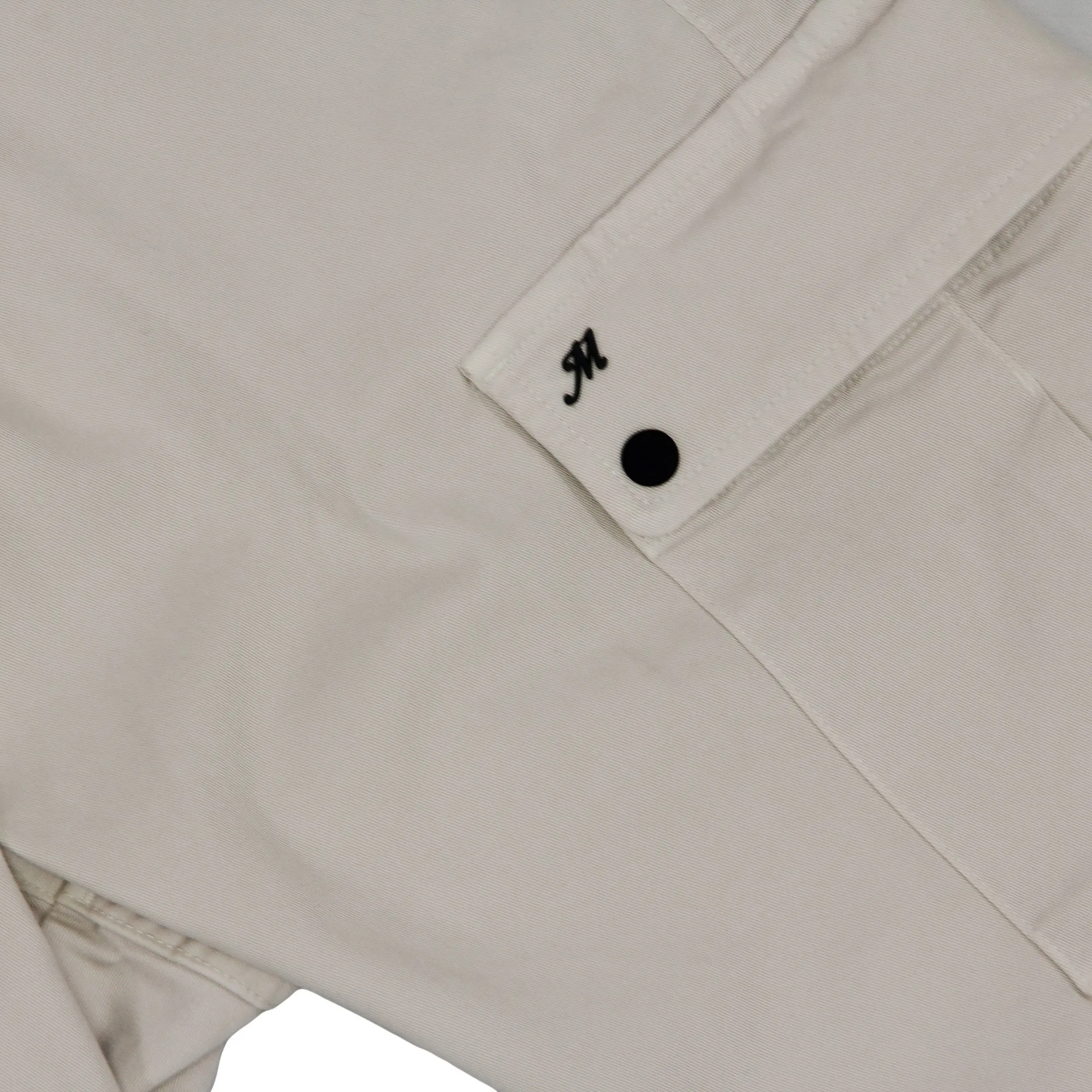 Bone Modal-Cotton Twill Slim Fit Chile Cargo Pant - Mason's