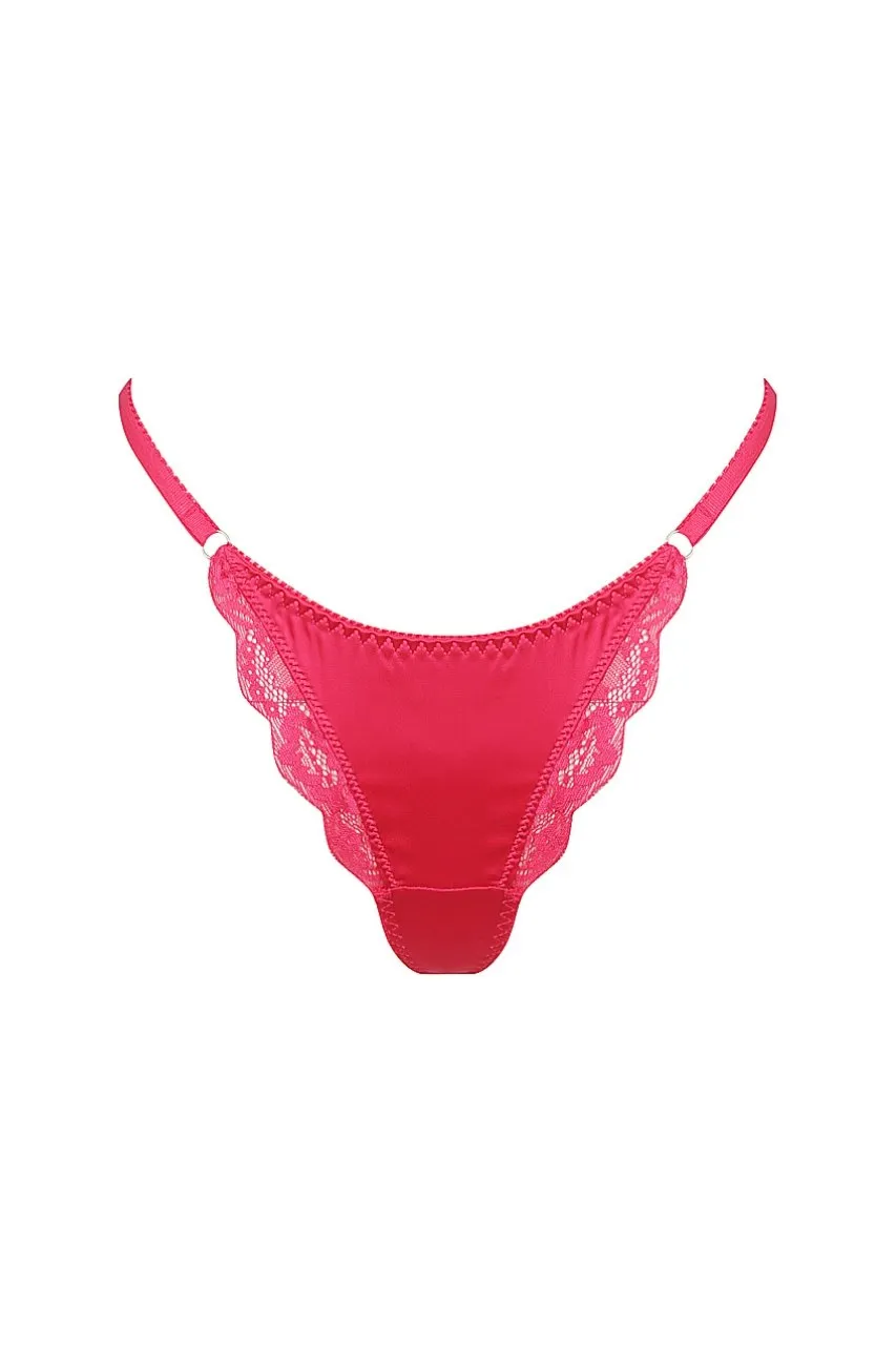 Bowie Thong Hot Pink