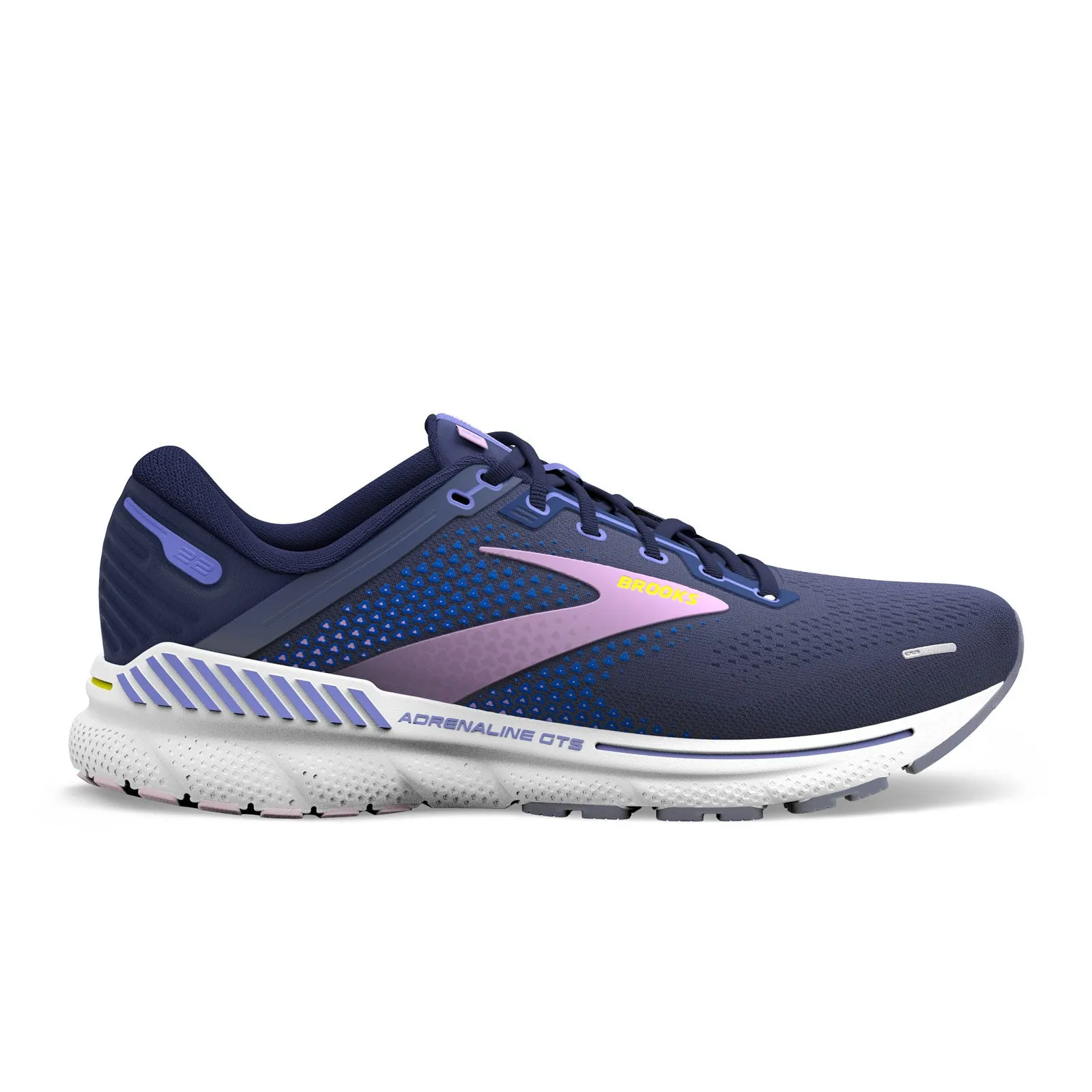 Brooks Adrenaline GTS 22 Running Shoe (Women) - Peacoat/Blue Iris/Rhapsody