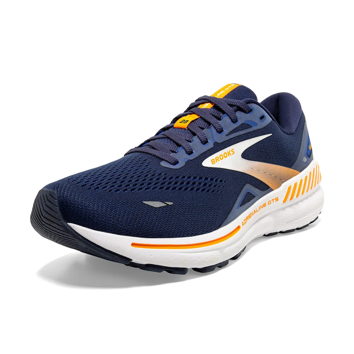 Brooks Adrenaline GTS 23 Mens | Peacoat/ultramarina/orange