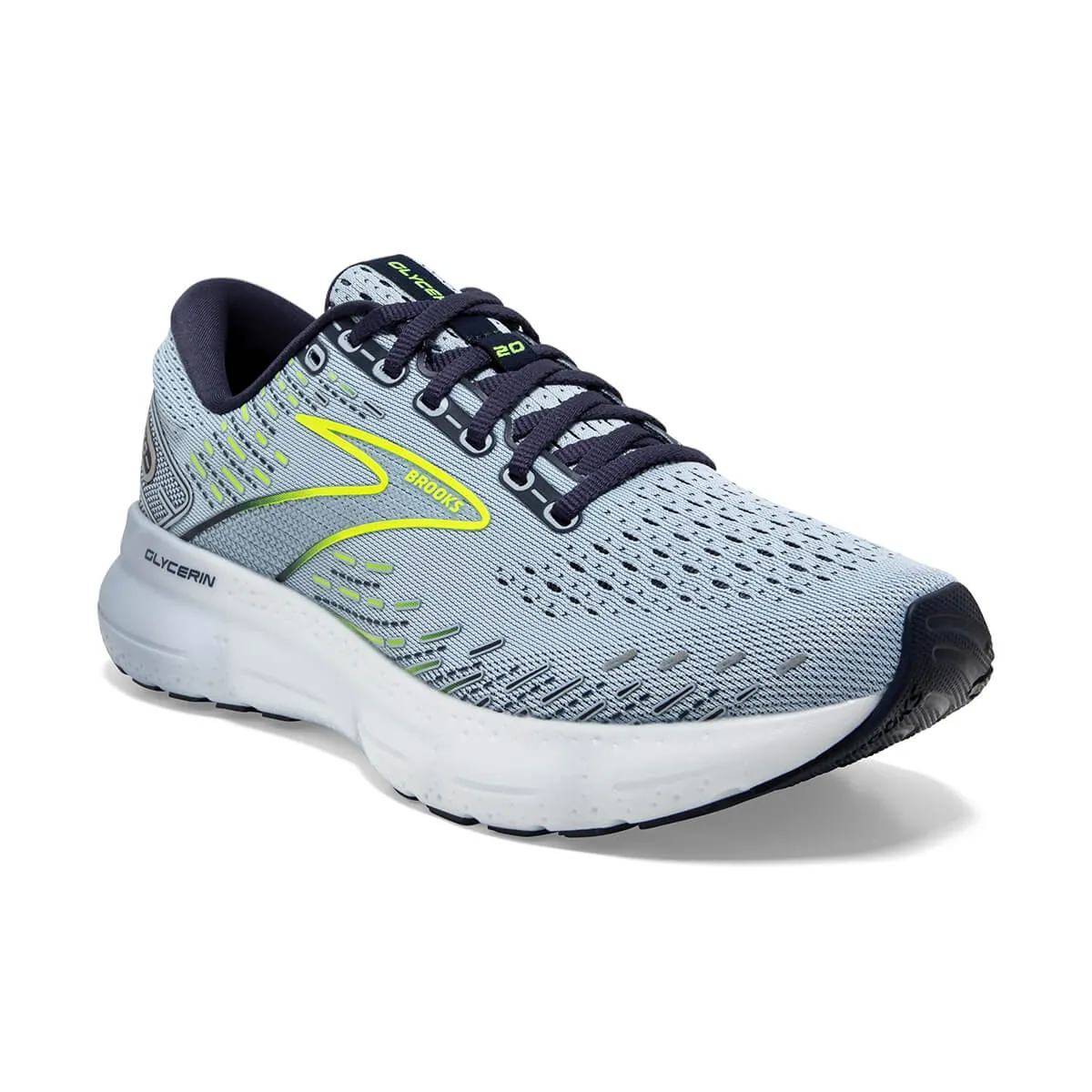 Brooks Glycerin 20 Womens | Light Blue/peacoat/nightlife