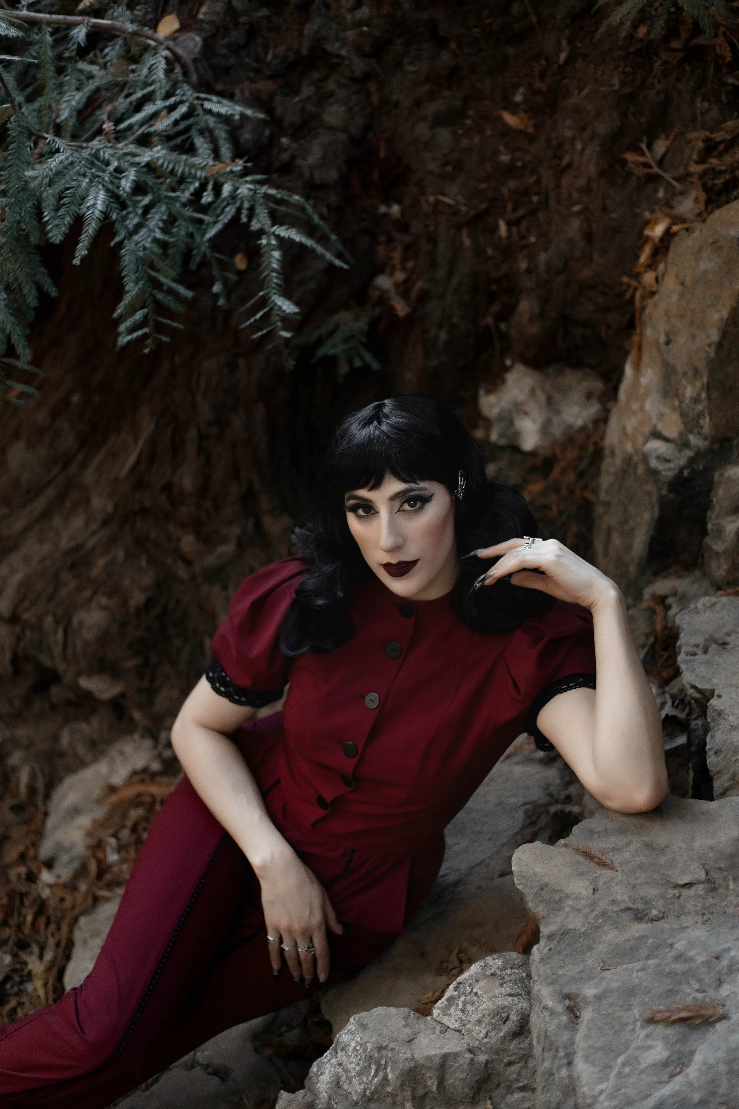 Cabernet of Curiosities Jumpsuit