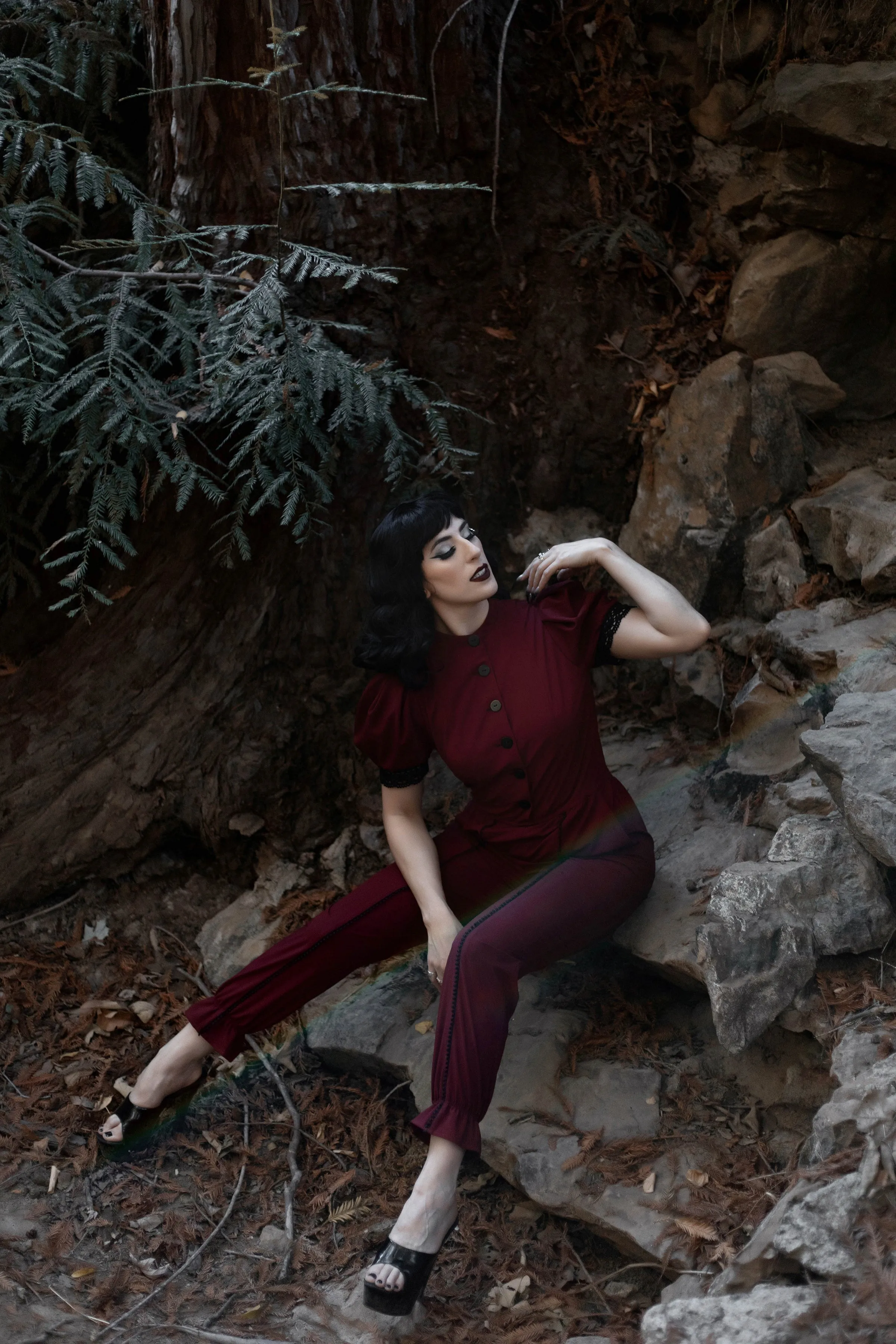 Cabernet of Curiosities Jumpsuit