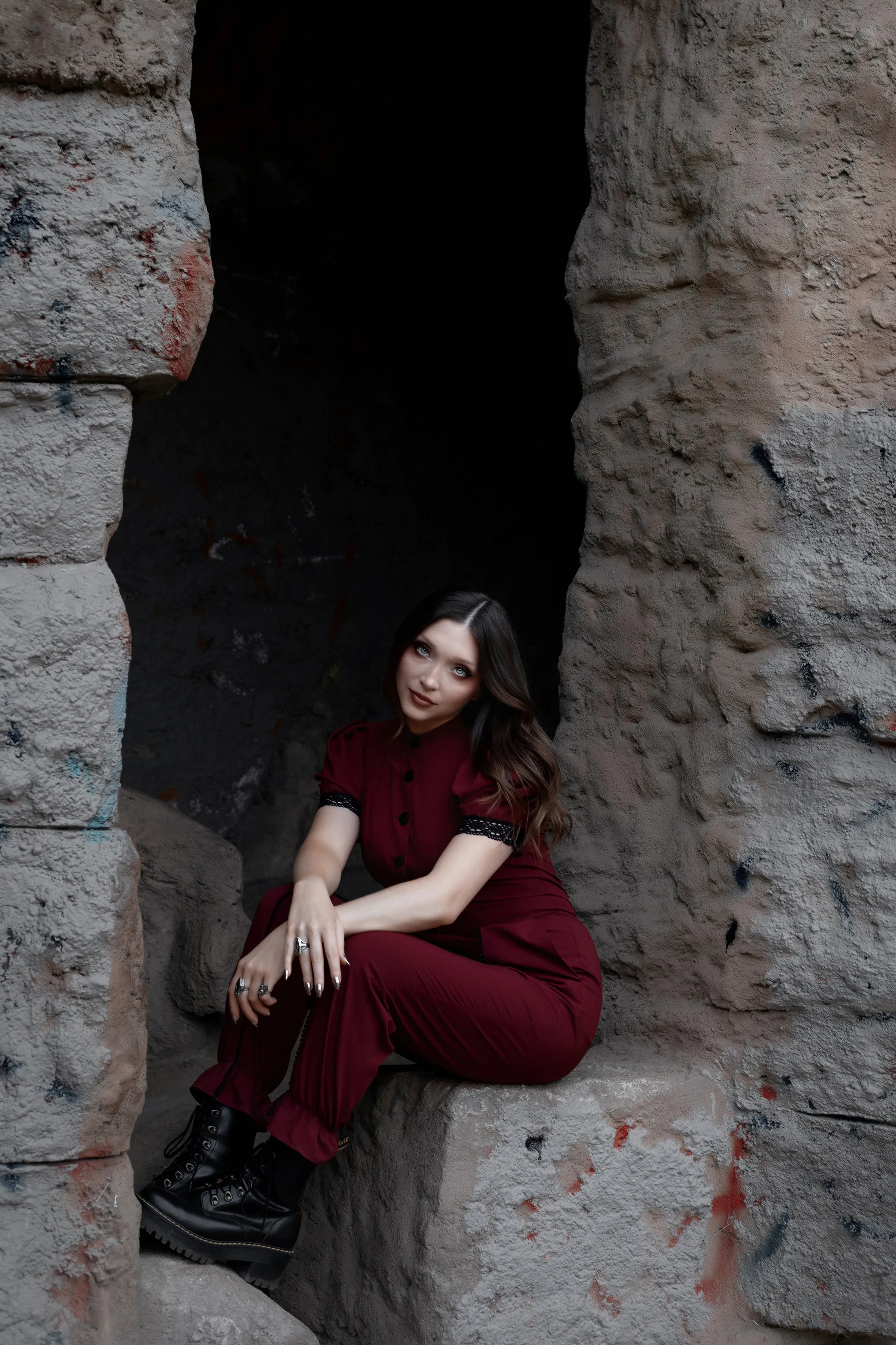 Cabernet of Curiosities Jumpsuit