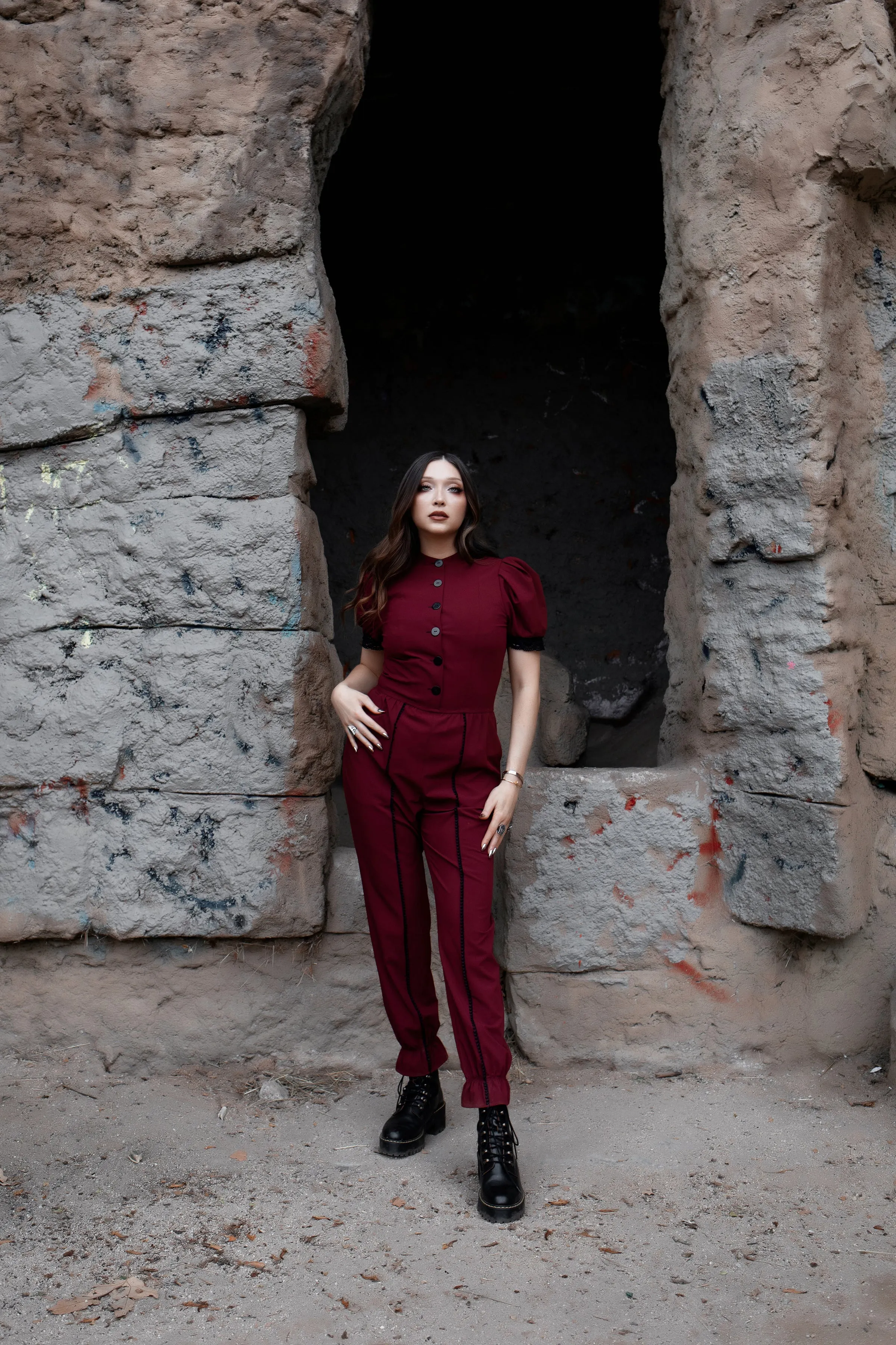 Cabernet of Curiosities Jumpsuit