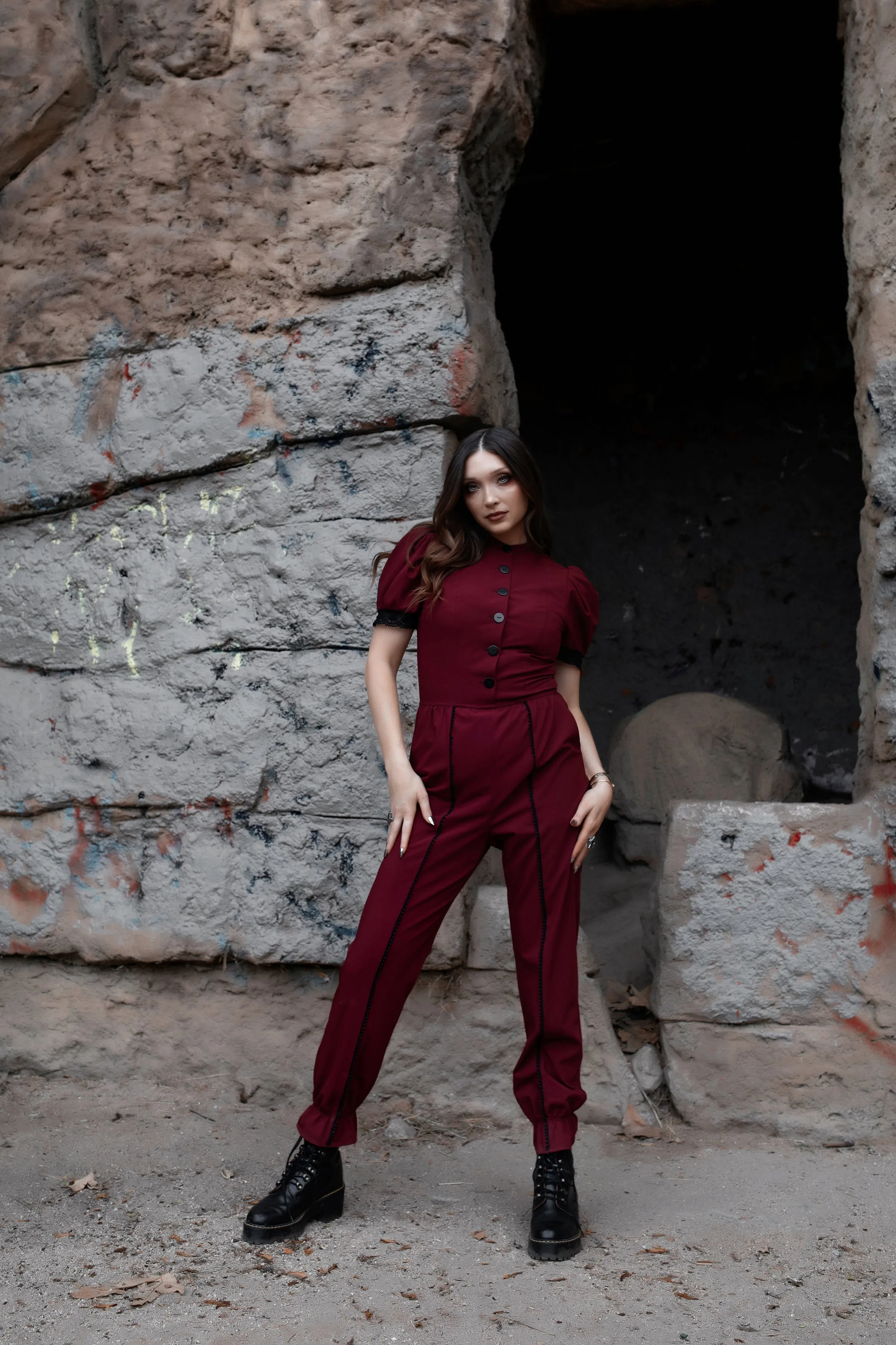 Cabernet of Curiosities Jumpsuit