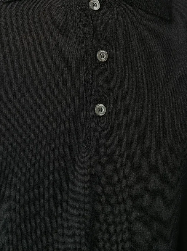 Canali pure wool polo shirt