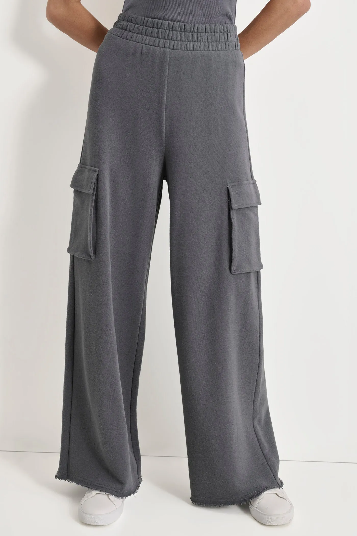 CARGO WIDE LEG PANTS