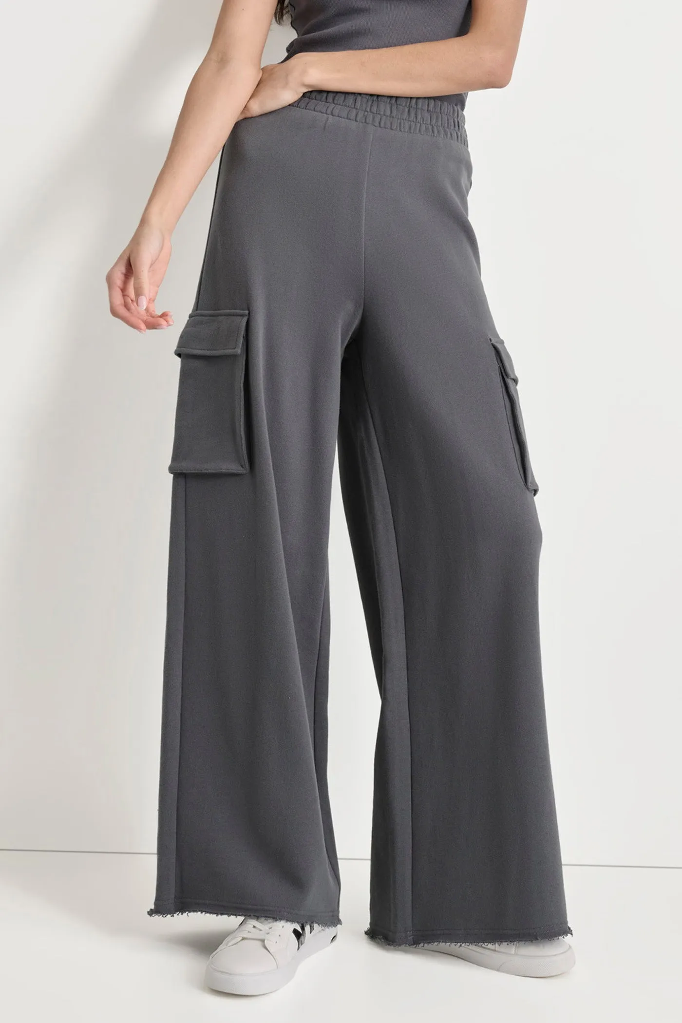 CARGO WIDE LEG PANTS