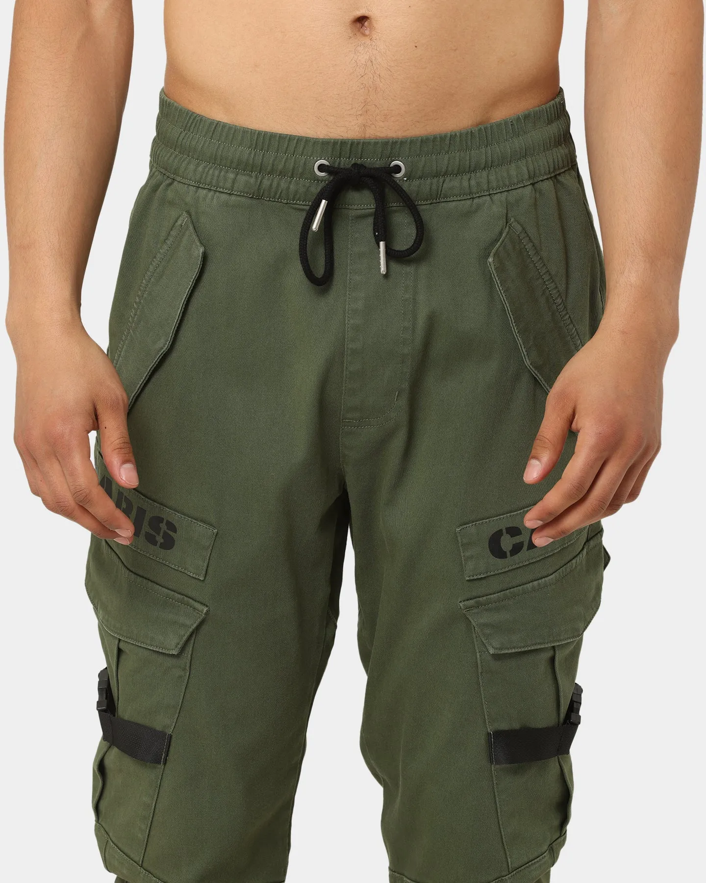 Carre Transition Cargo Joggers Washed Green