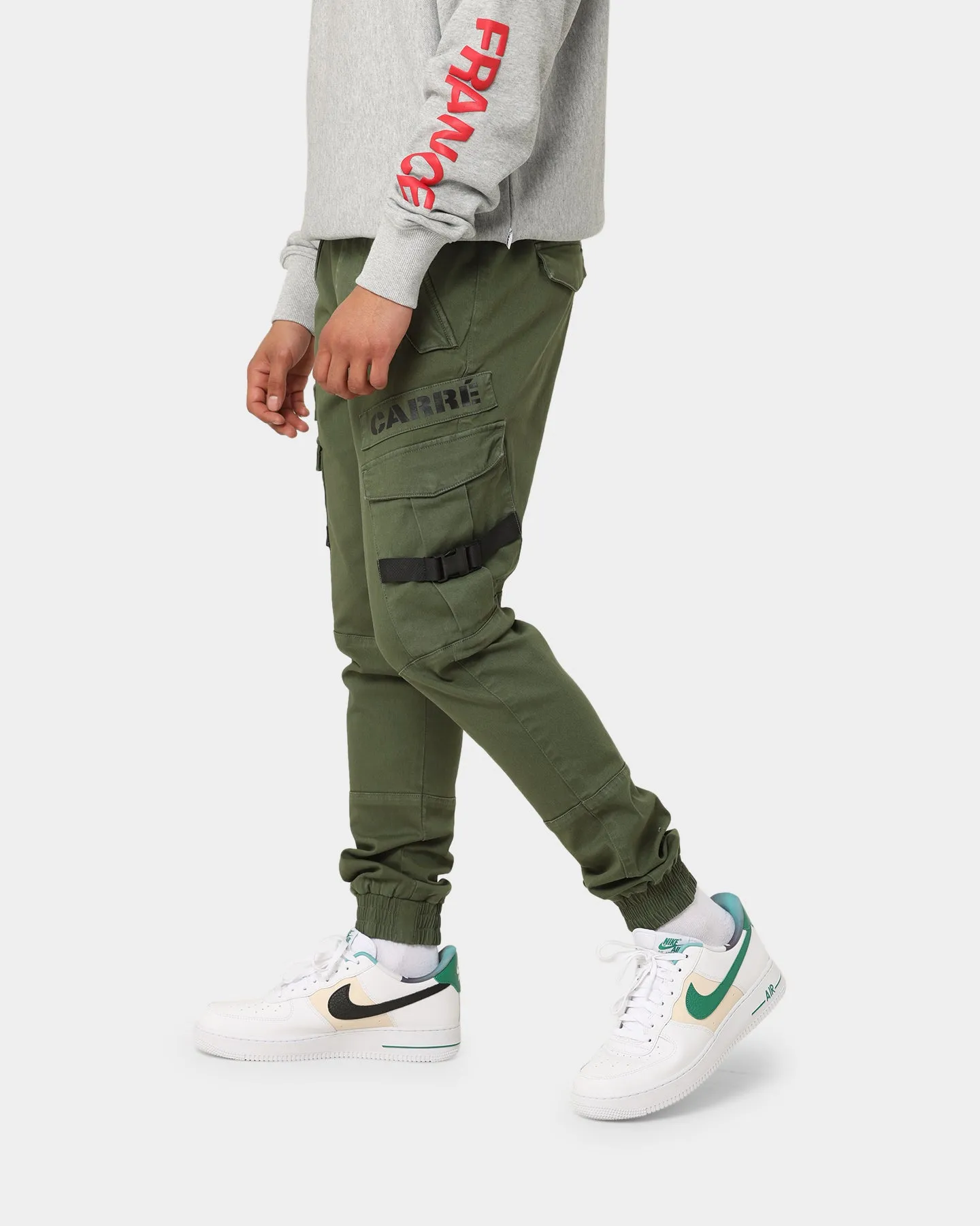 Carre Transition Cargo Joggers Washed Green