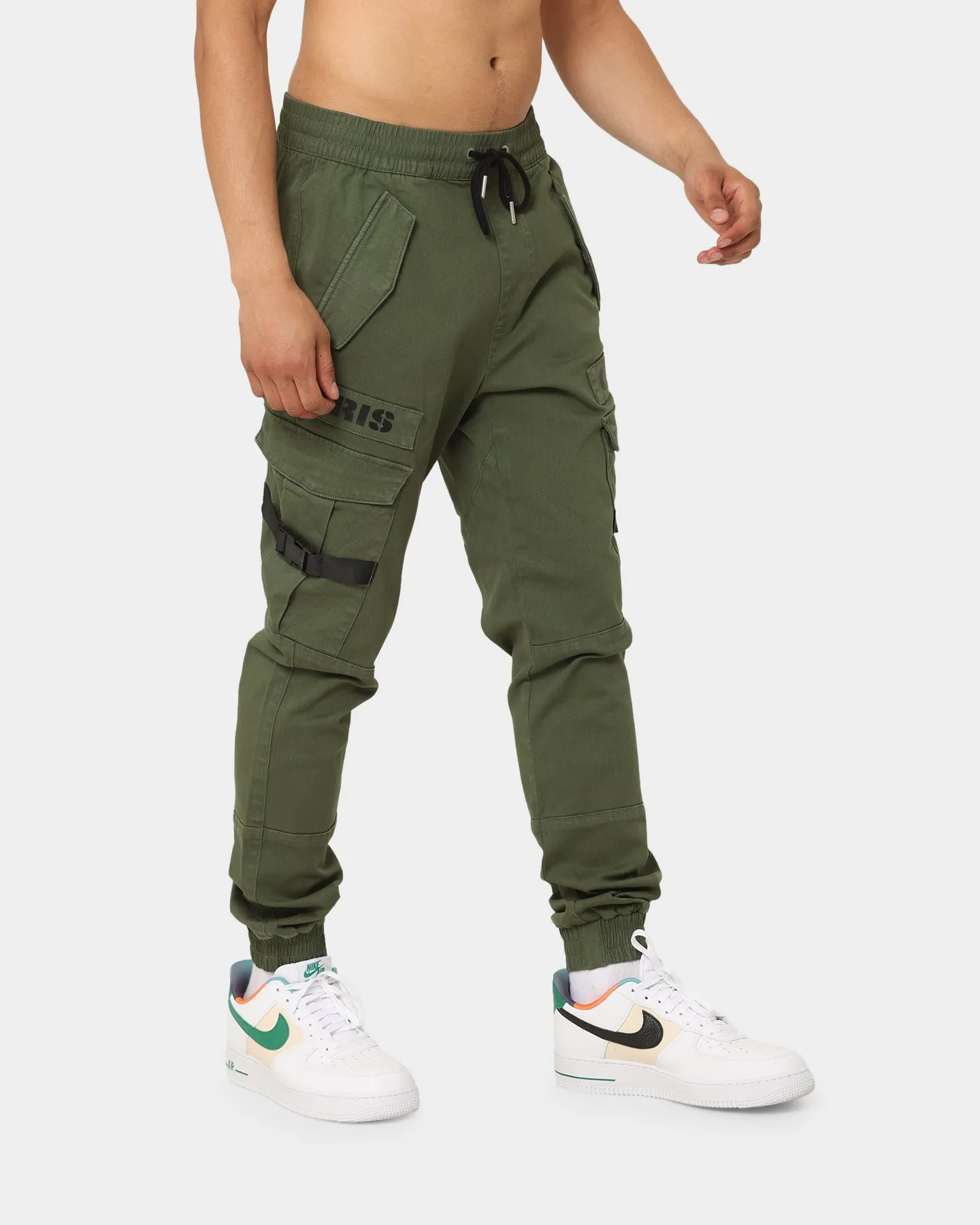 Carre Transition Cargo Joggers Washed Green