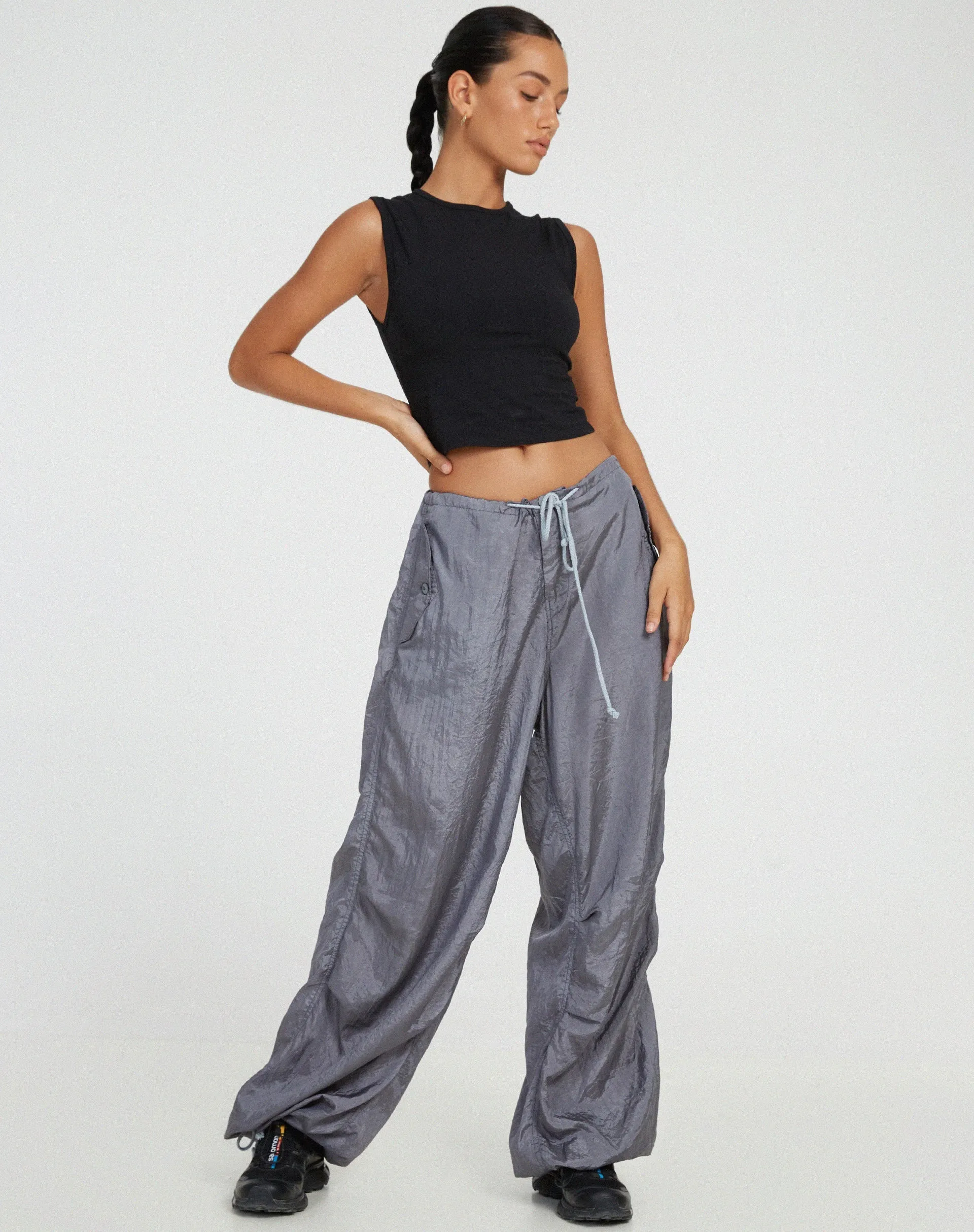 Chute Trouser in Parachute Cool Grey