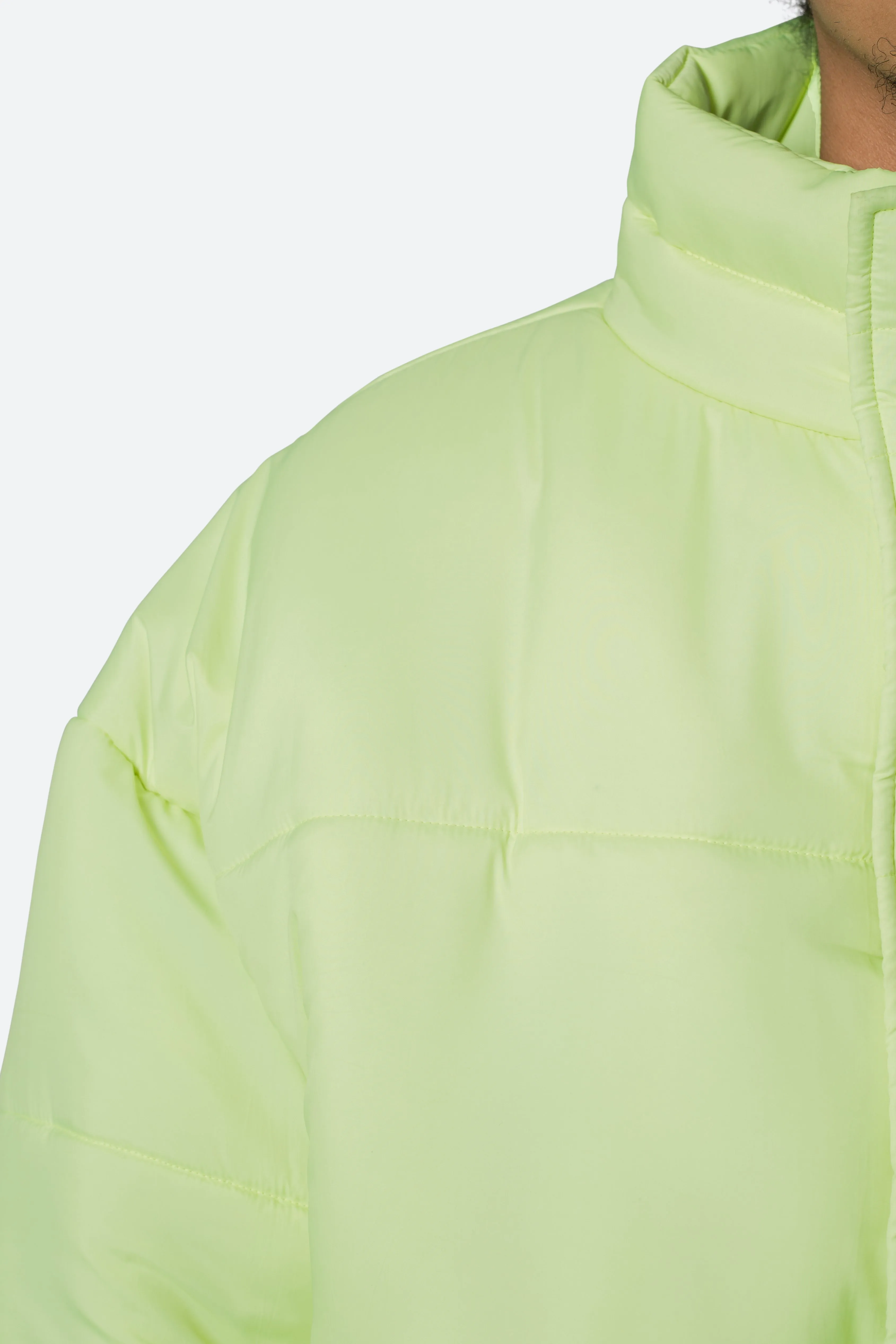 Cropped Puffer II Jacket - Green