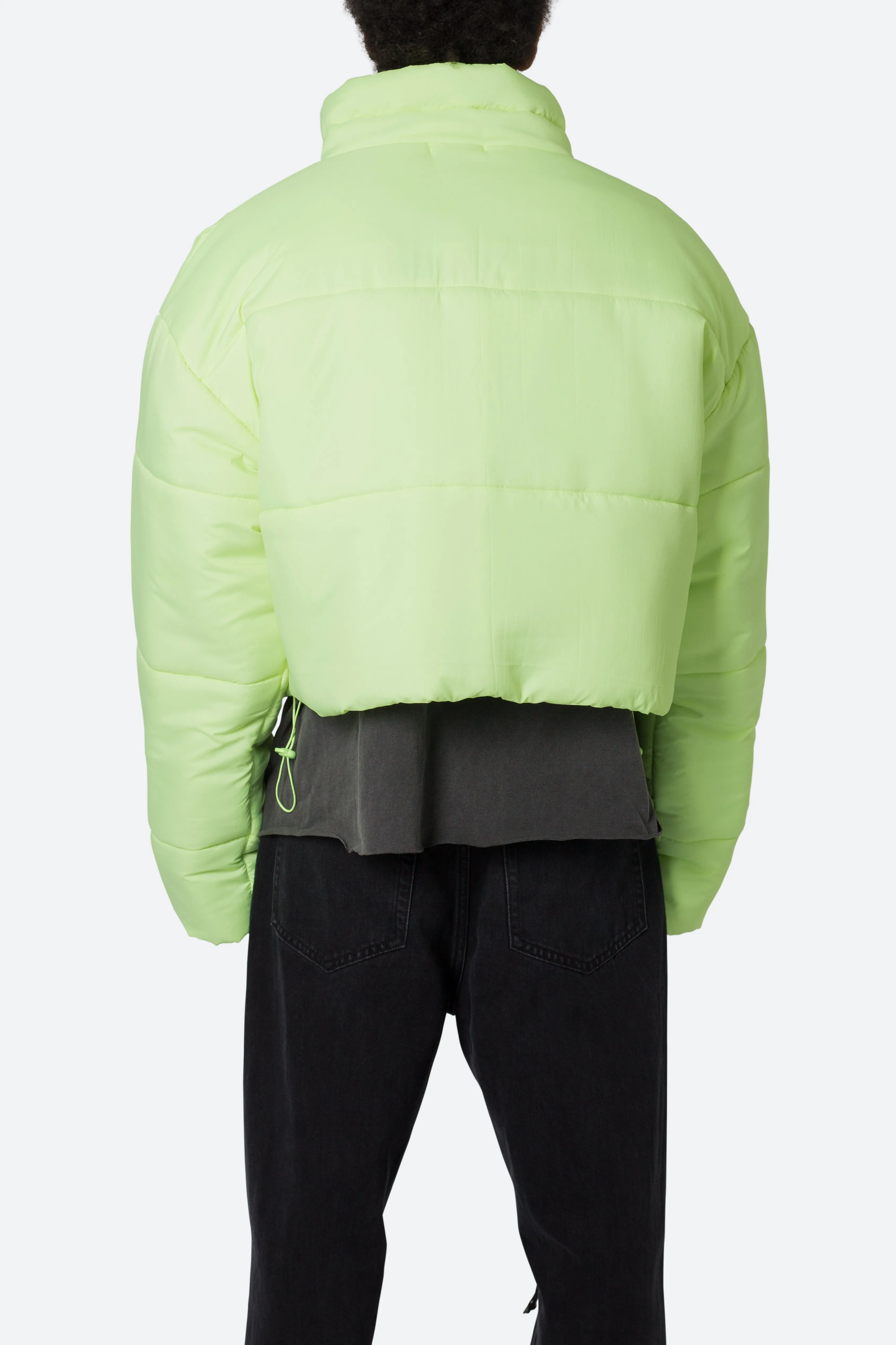 Cropped Puffer II Jacket - Green