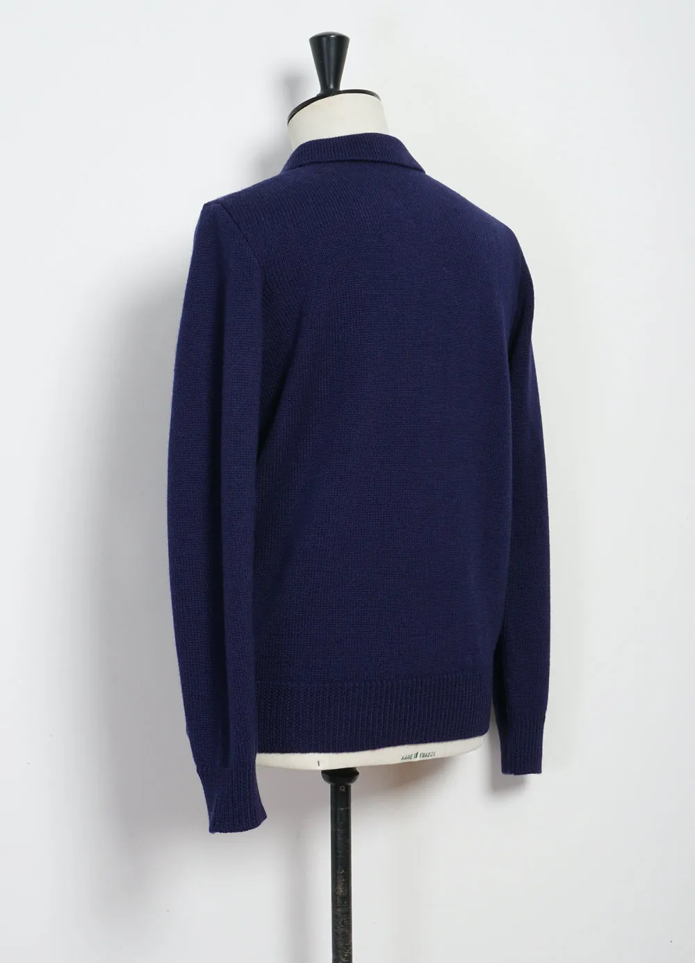 DIDRIK | Knitted Polo Sweater | Royal Blue