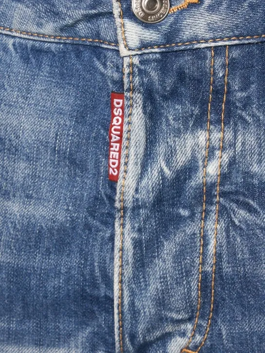 Dsquared2   Boston high rise denim straight jeans 