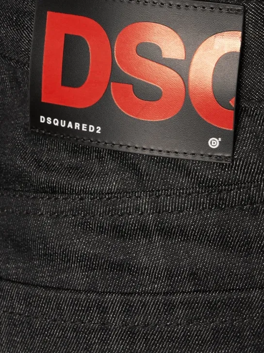 Dsquared2   Boston high rise denim straight jeans 