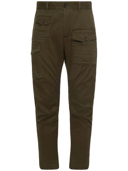 Dsquared2   Sexy stretch cotton cargo pants 