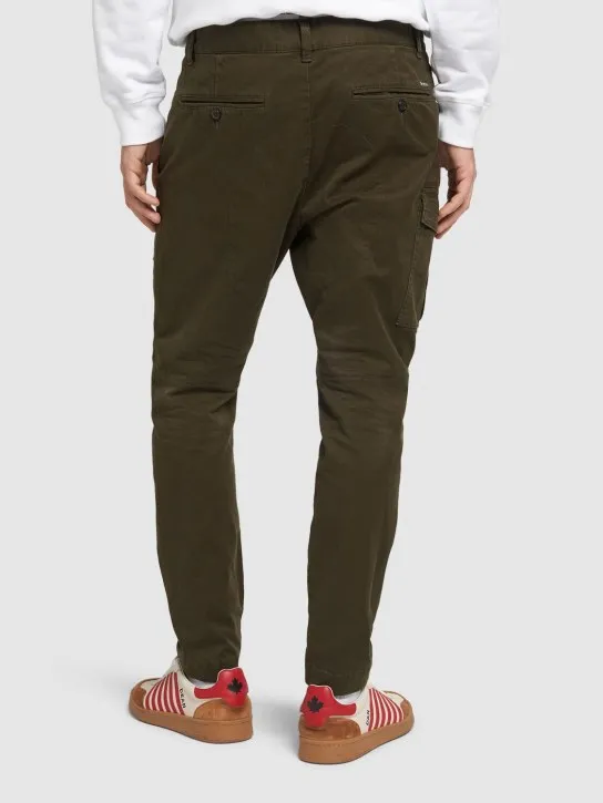 Dsquared2   Sexy stretch cotton cargo pants 