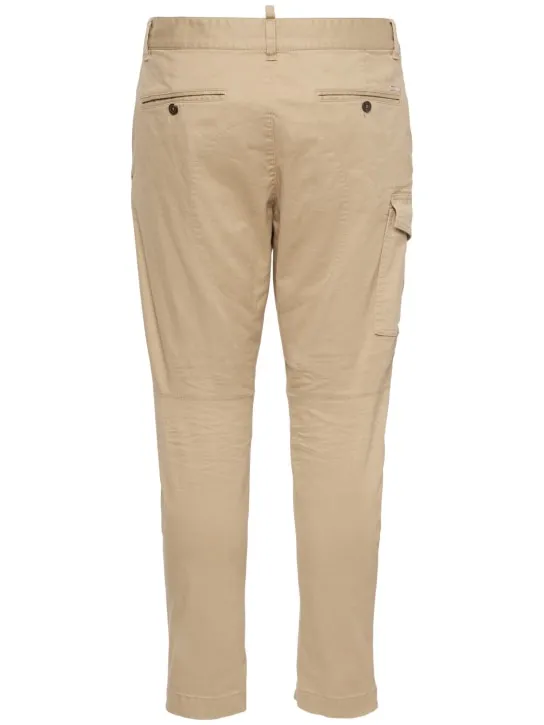 Dsquared2   Sexy stretch cotton cargo pants 