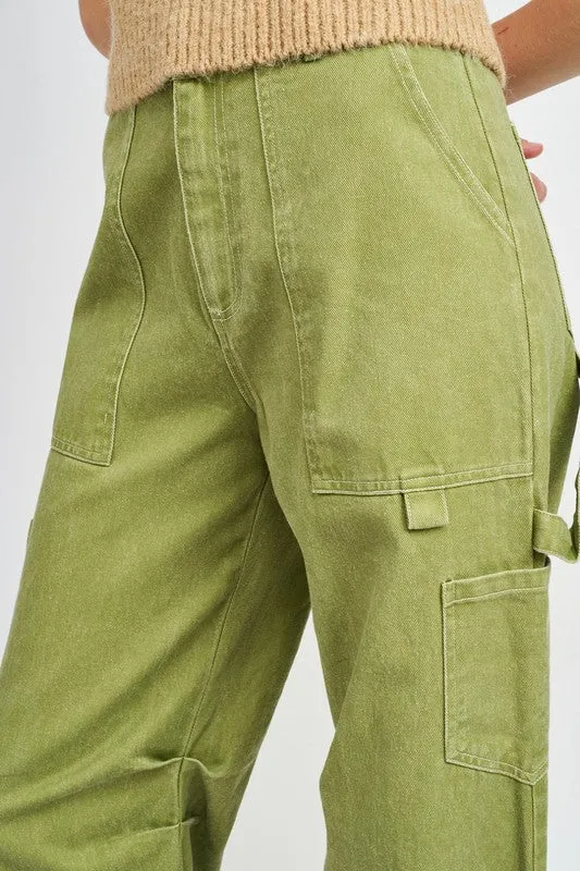 Emory Park HIGH RISE FIT CARGO PANTS