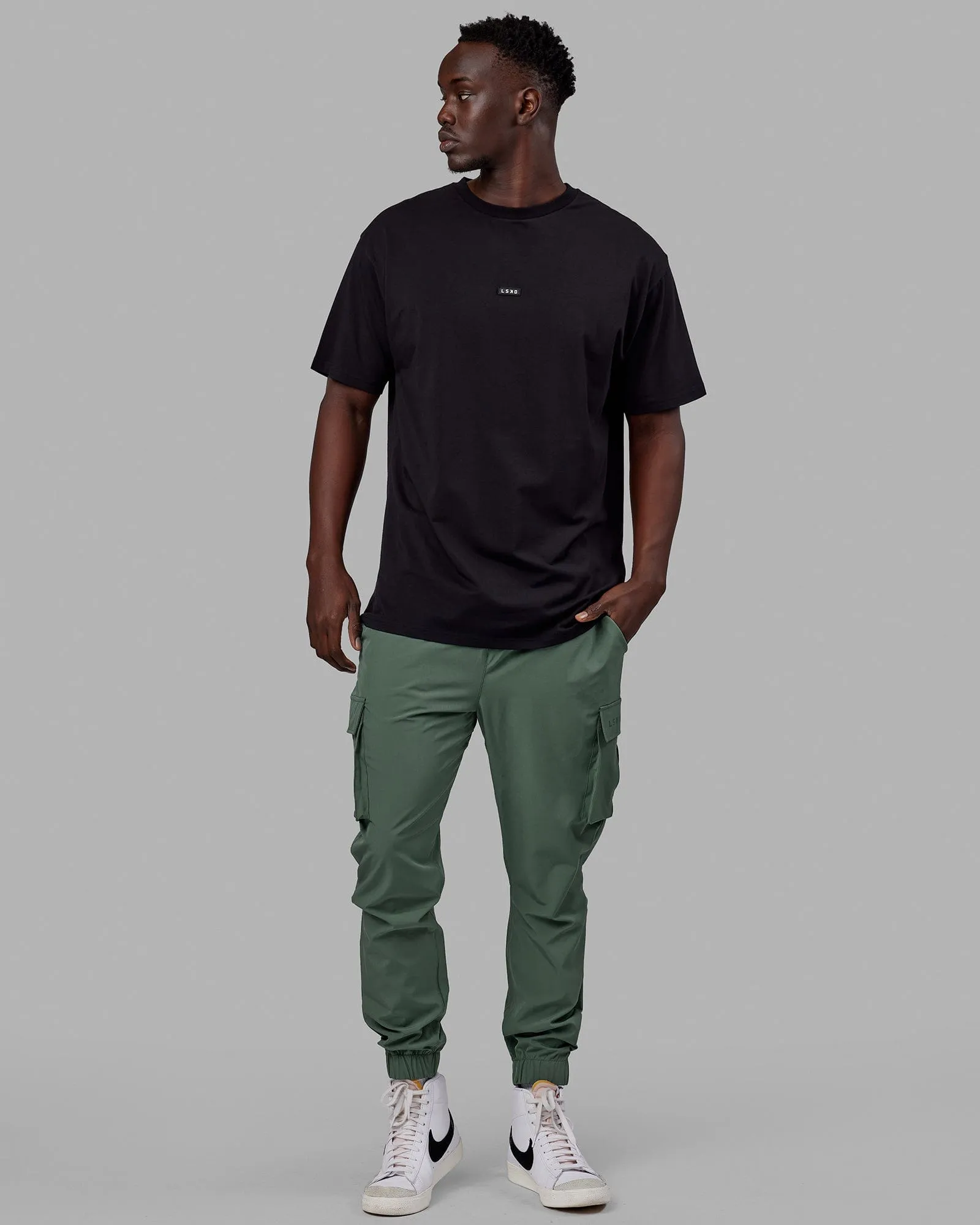 Energy Stretch Performance Cargo Joggers - Dark Forest