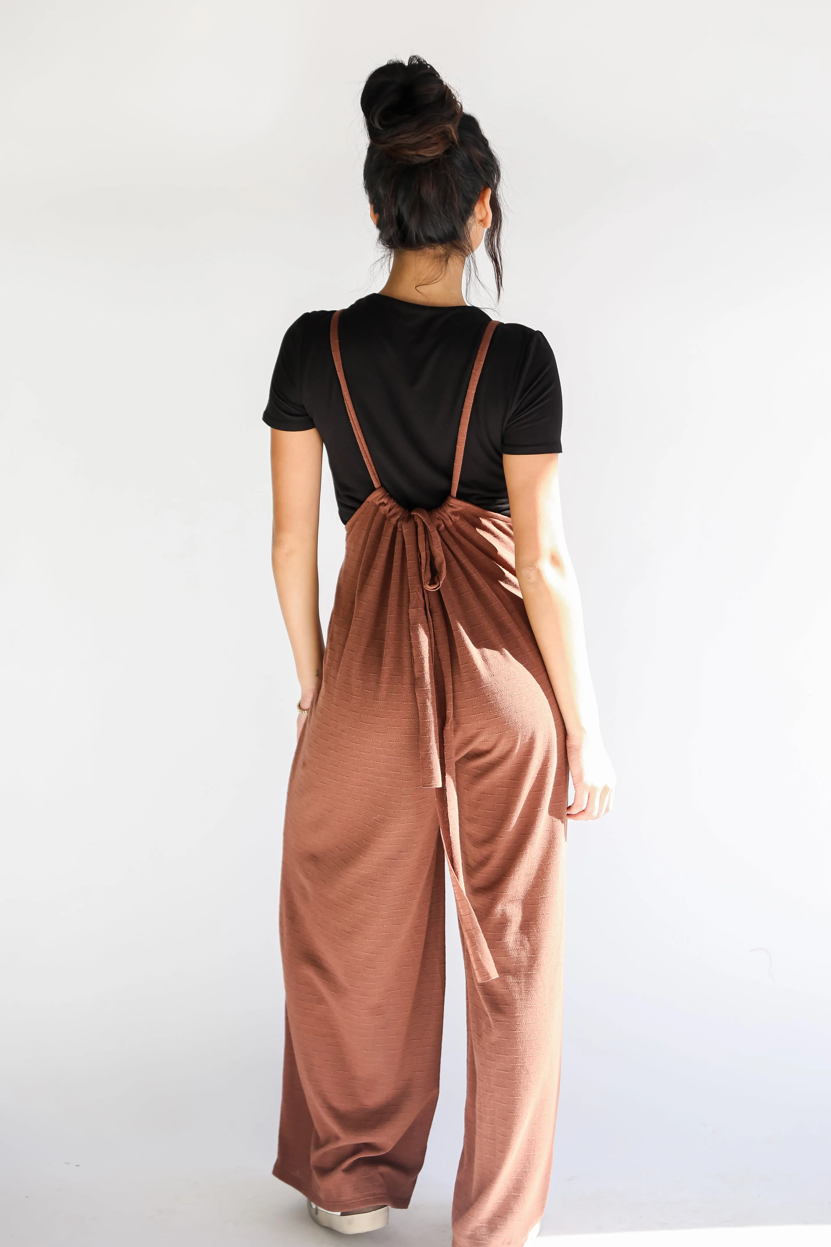 FINAL SALE - Rare Personality Suspender Jumpsuit