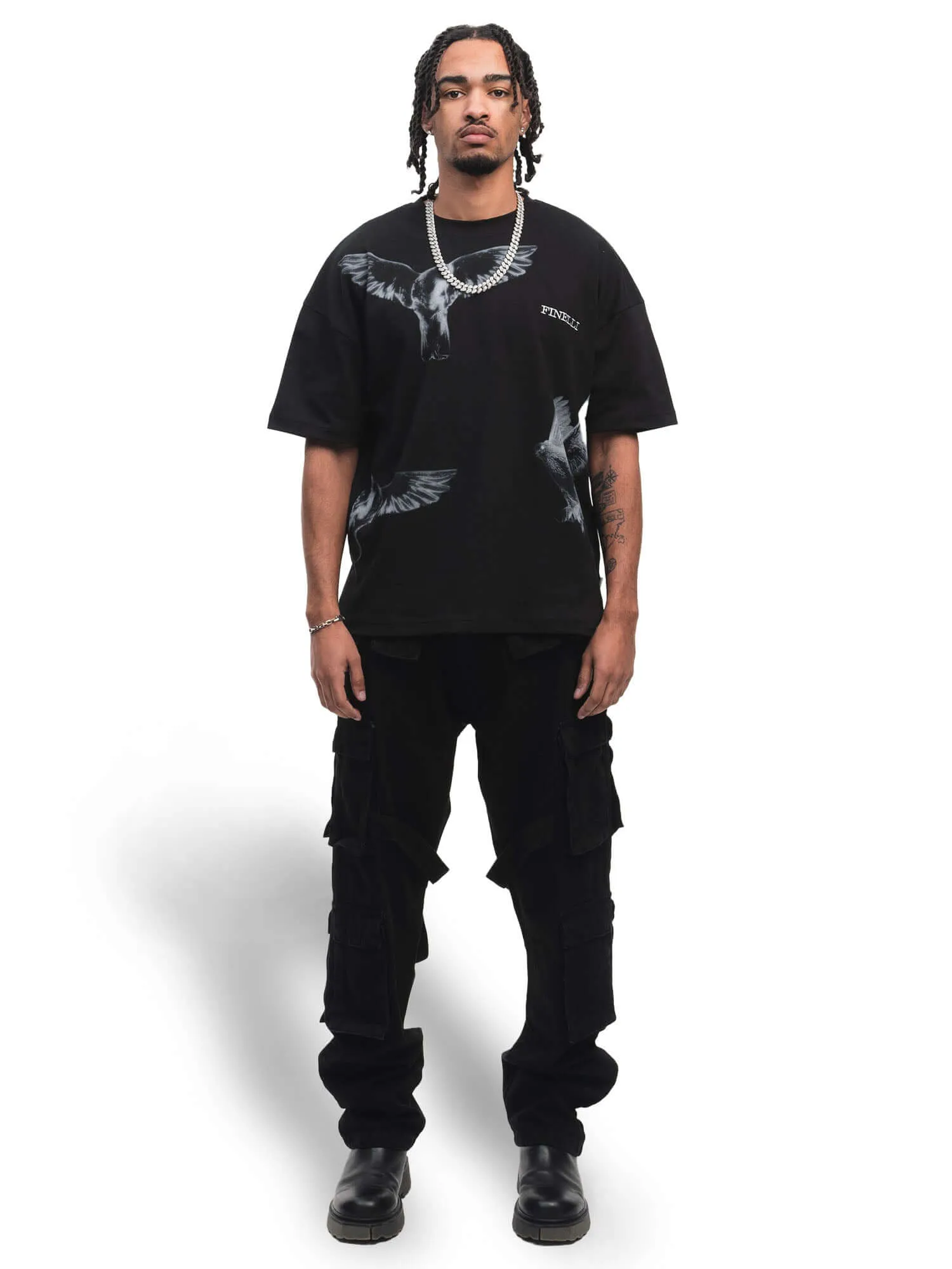 FINELLI Black Cargos