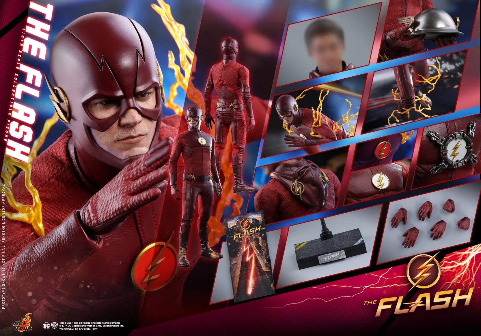 Hot Toys - TMS009 - The Flash - 1/6th scale The Flash Collectible Figure