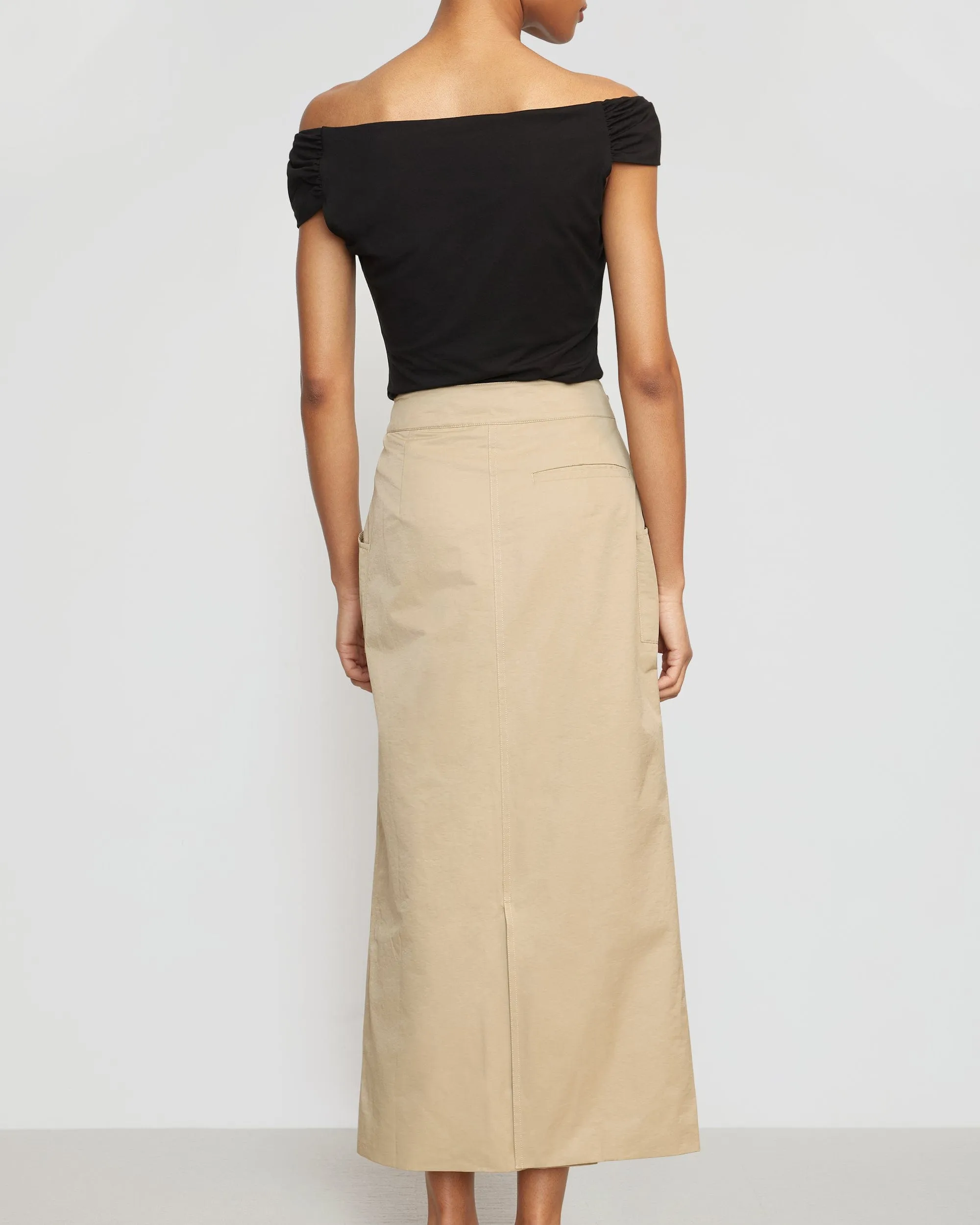 Ida Drawstring Cargo Skirt