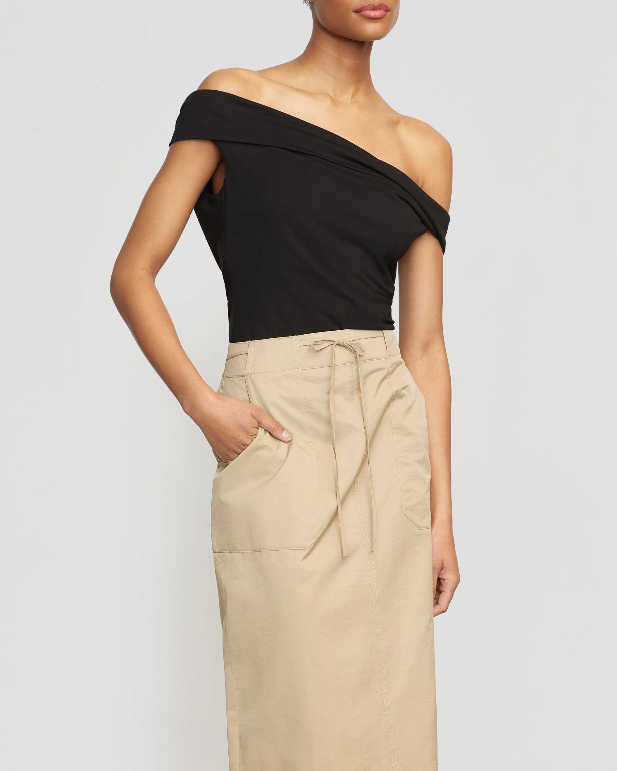 Ida Drawstring Cargo Skirt