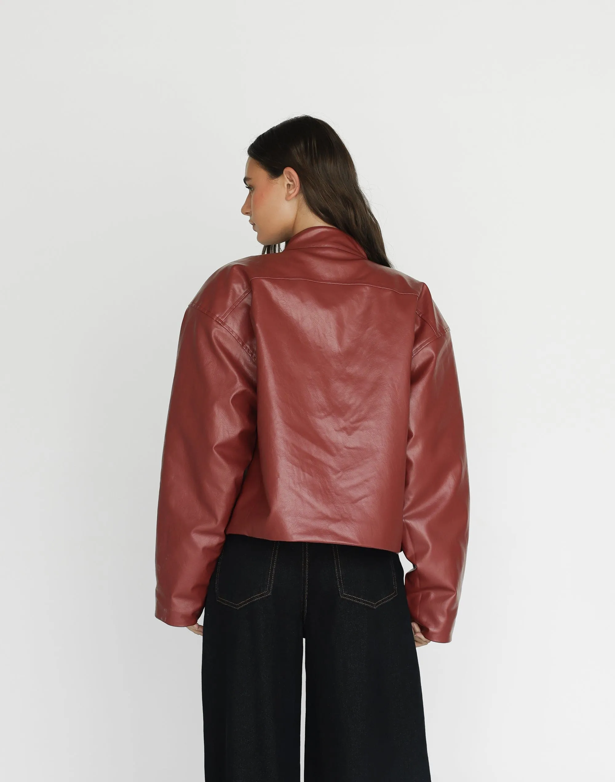 Isaiah Jacket (Cherry)