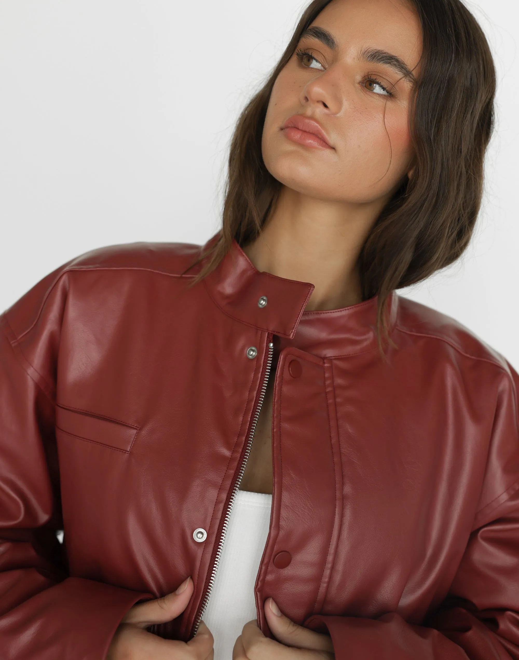 Isaiah Jacket (Cherry)