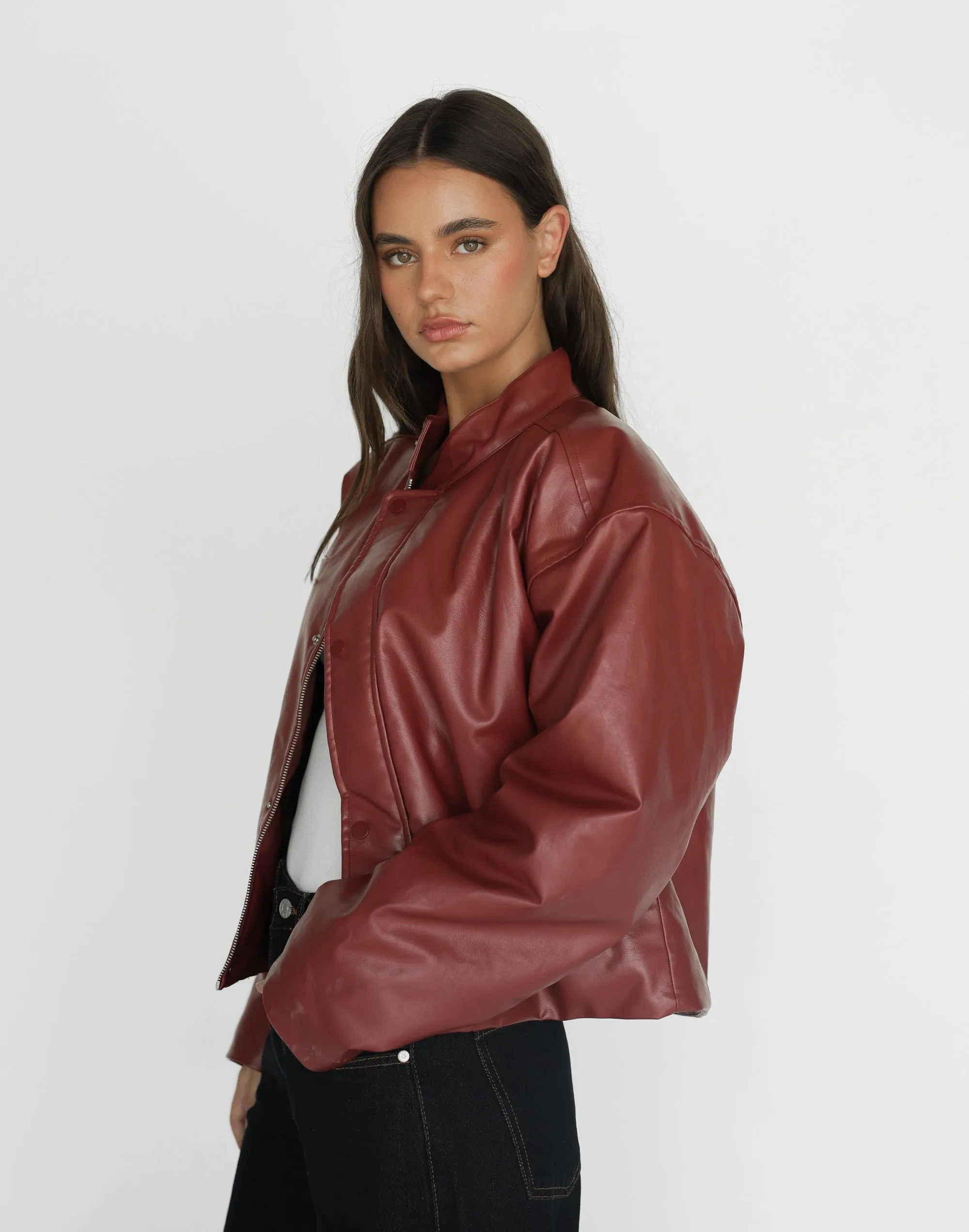 Isaiah Jacket (Cherry)