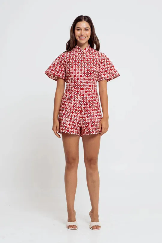 KOKO CHEONGSAM PLAYSUIT