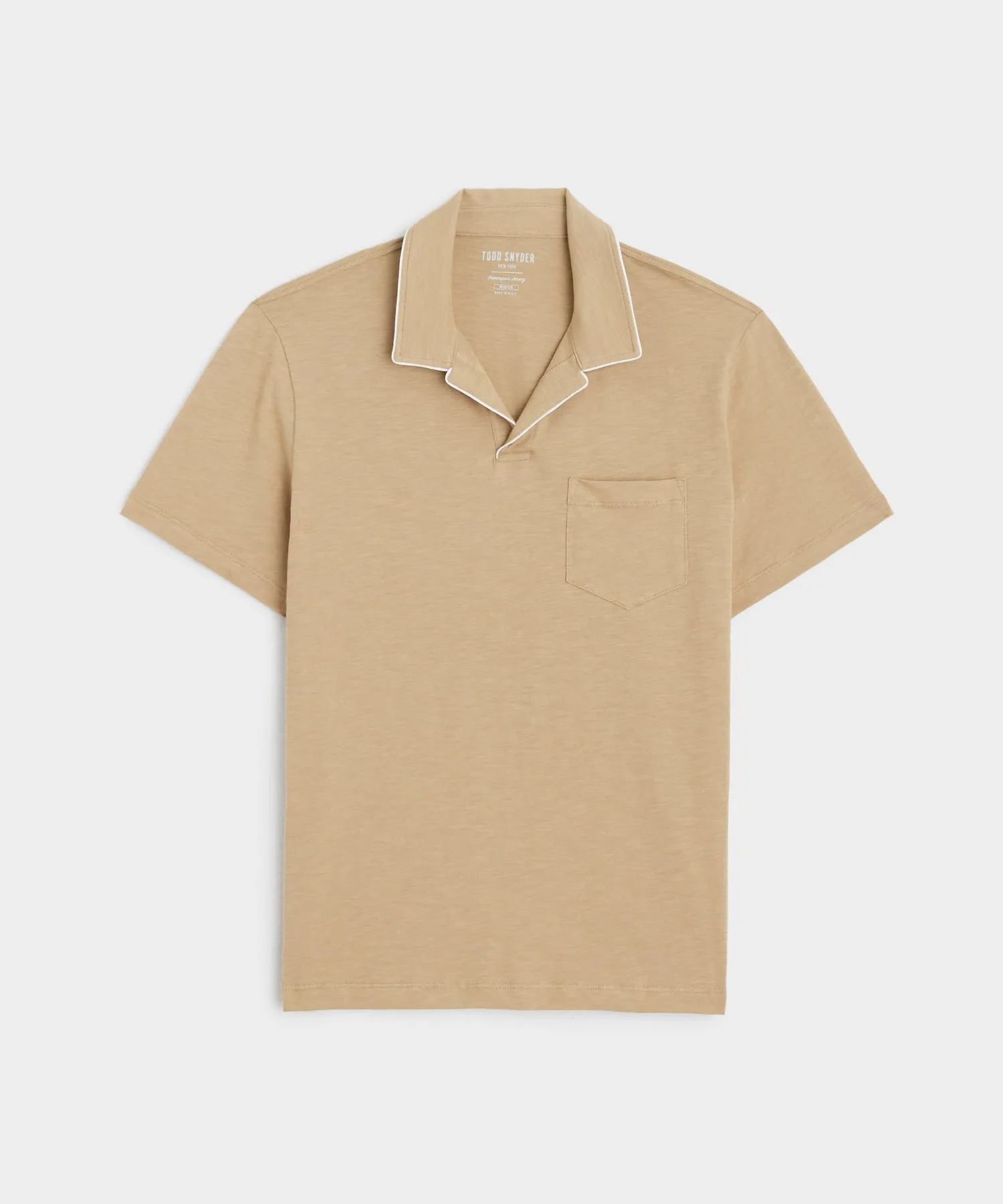 Made in L.A. Tipped Montauk Polo in Baja Dunes