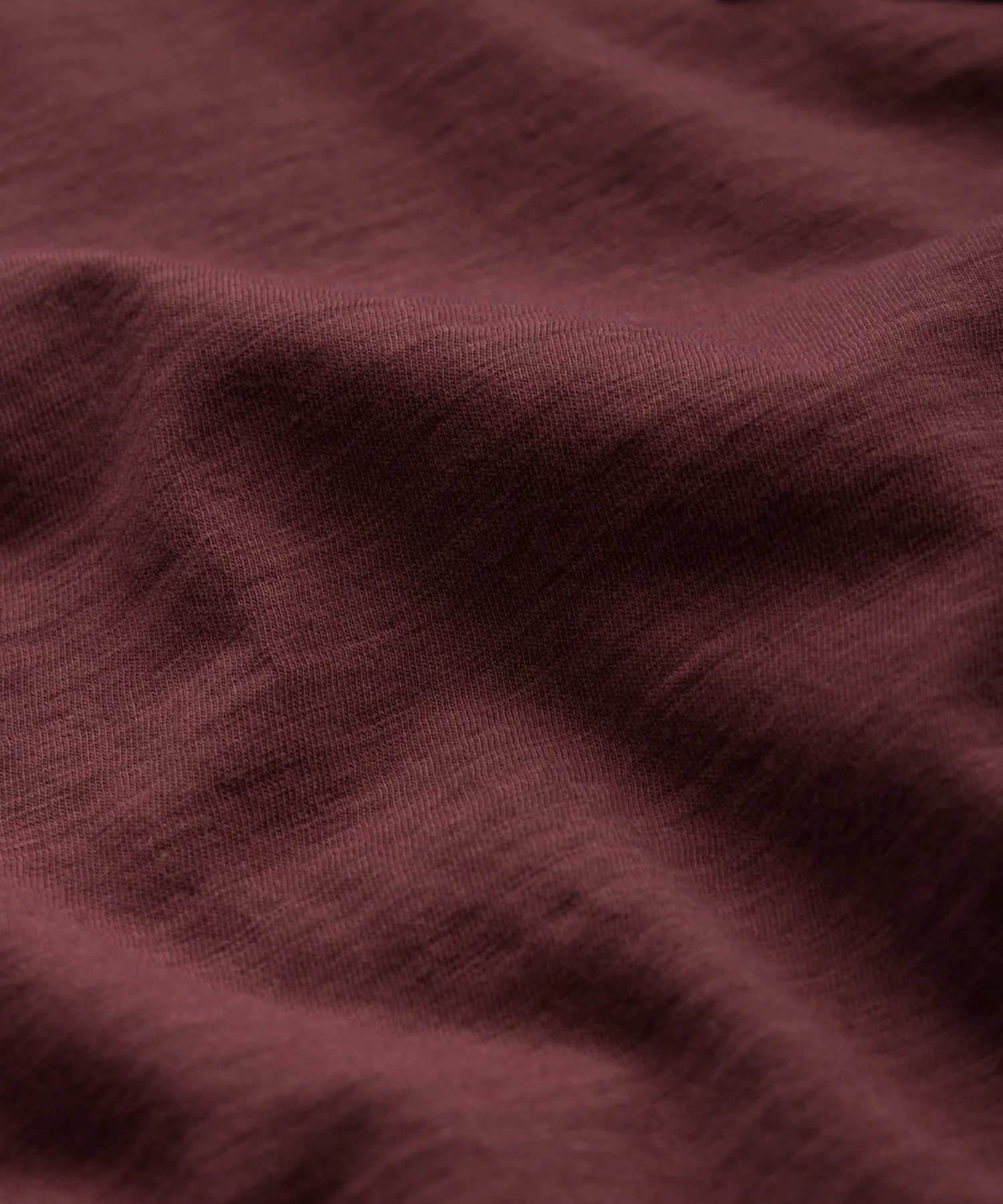 Made in L.A. Tipped Montauk Polo in Classic Burgundy