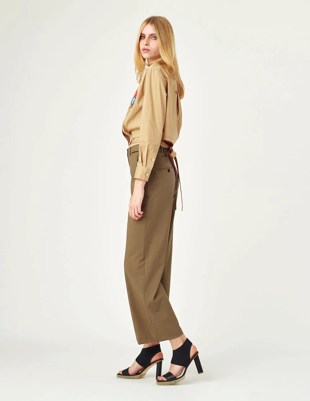 MARK FAST Wide leg suit trousers