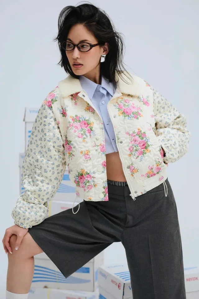 Marlee Cropped Puffer Coat